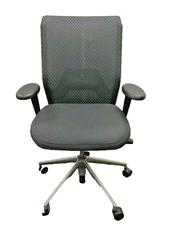 VITRA ID DARK BLUE MESH TASK CHAIR