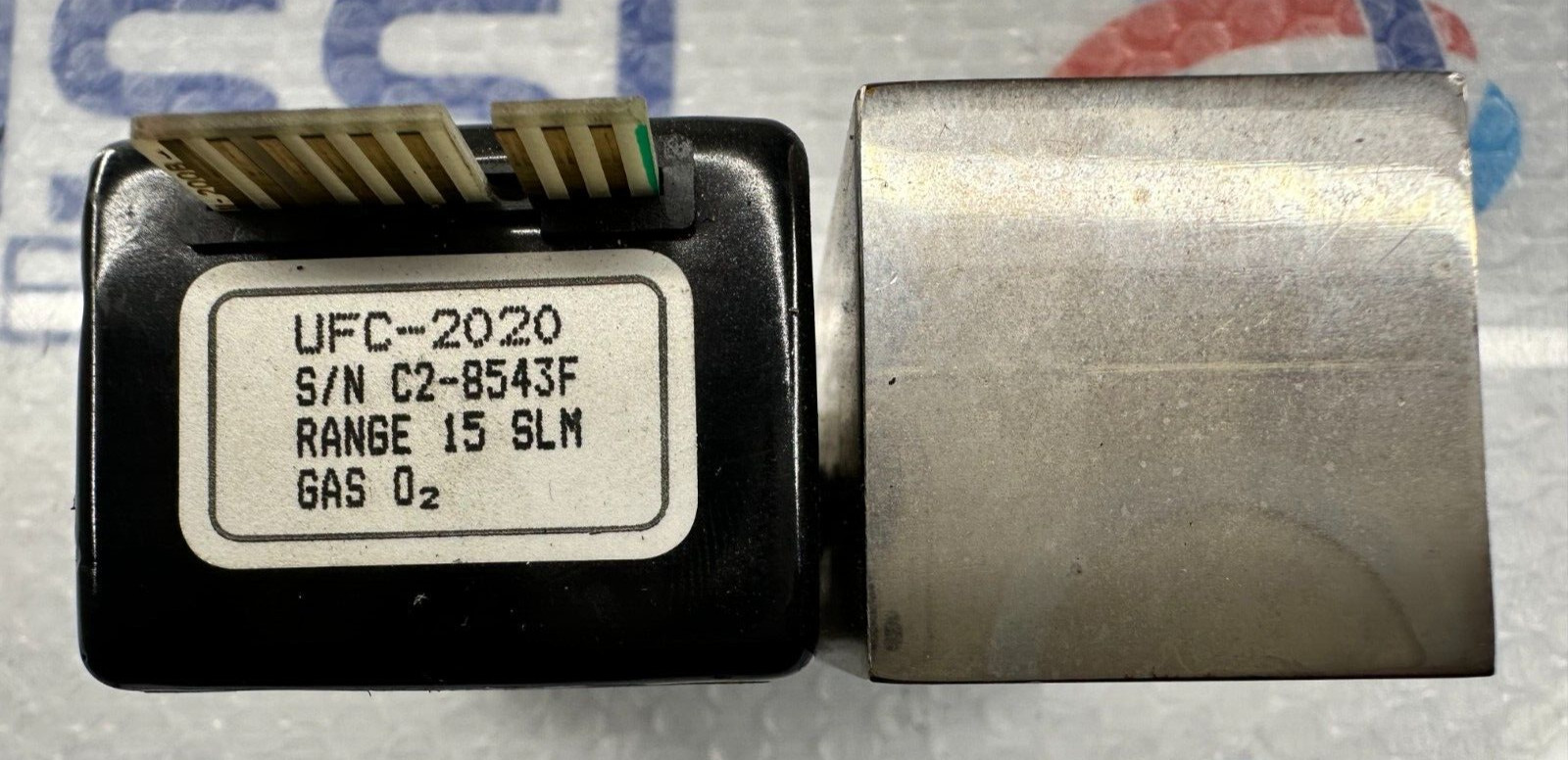 UNIT UFC-2020 MASS FLOW CONTROLLER GAS:02 RANGE:15 SLM
