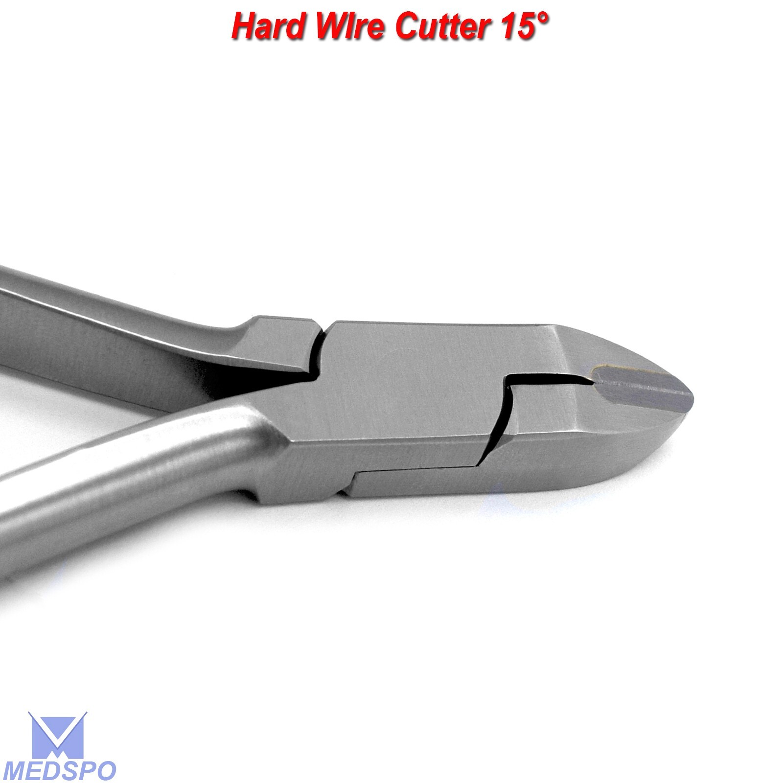 Orthodontic Ligature Hard Wire Cutter 15° Dental Ortho Braces Laboratory Pliers