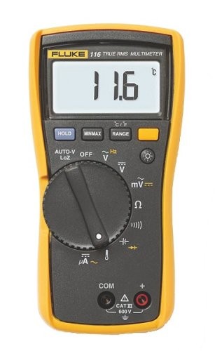 Fluke 116 HVAC Multimeter with Temperature and Microamps