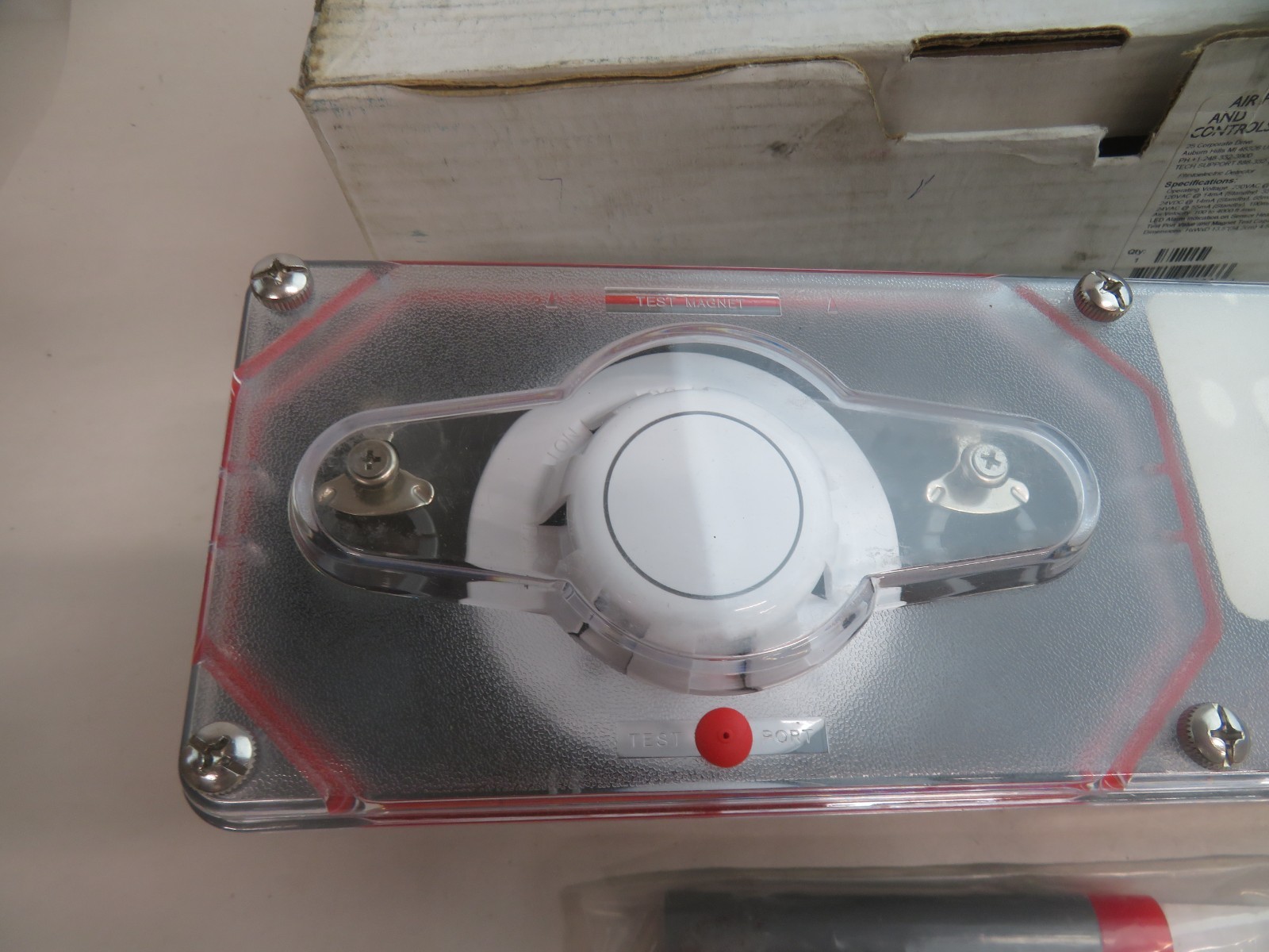 APC SL-2000-P Air Products And Controls 4-Wire Photoelectric Duct Smoke Detector