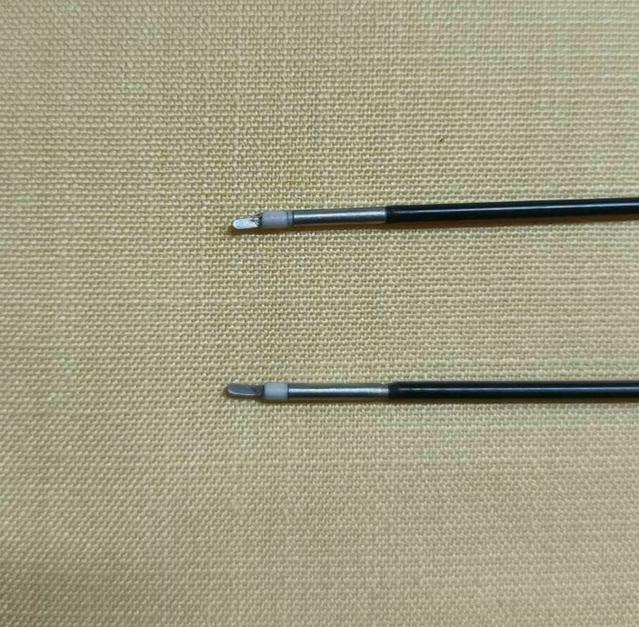 2pc Laparoscopic Hysteroscopy Bipolar Spatula 5FR 40cm Surgical Instruments