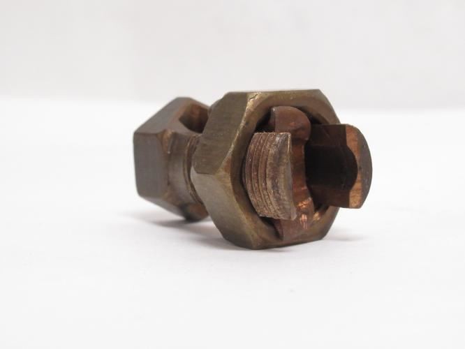 192416 New-No Box; ABB 10H Lot-2 Split-Bolt Connectors; Tap 1/0 Str-4