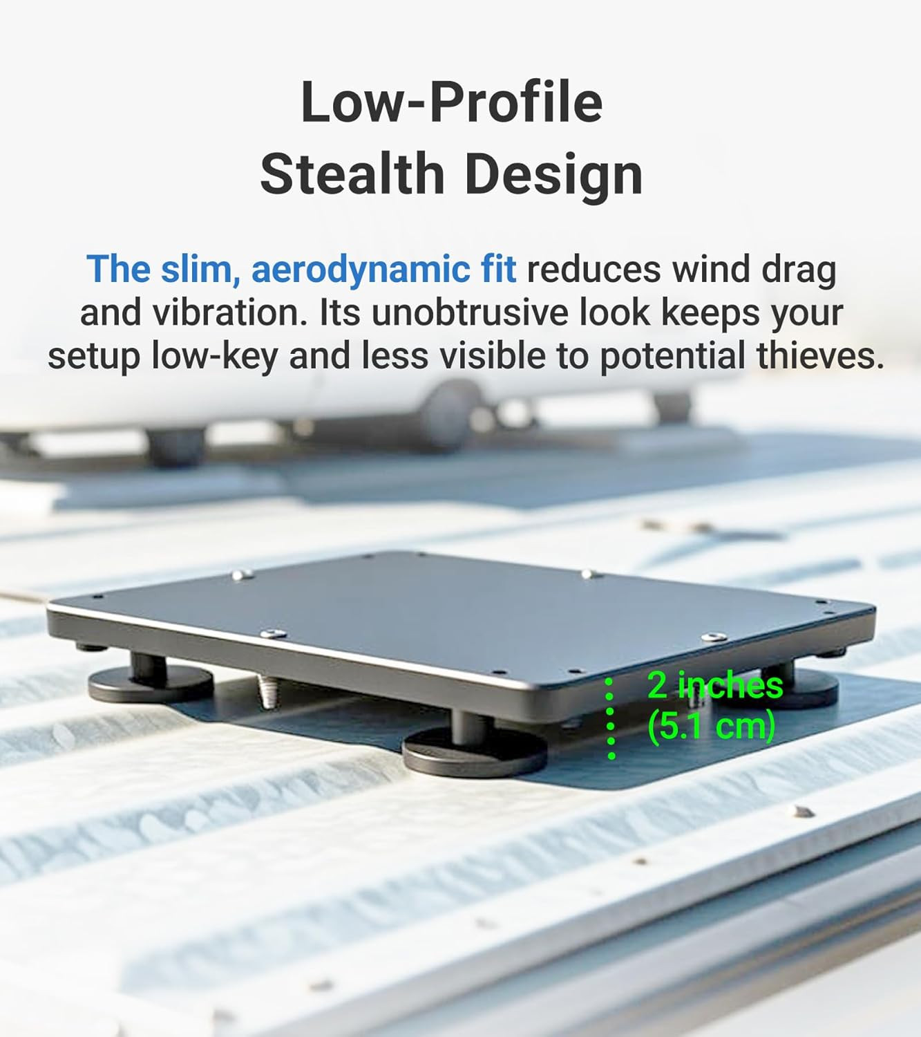 Starlink Mini Magnetic Mount (220Lbs Strong Magnets & Protective 2-In-1, Aluminu