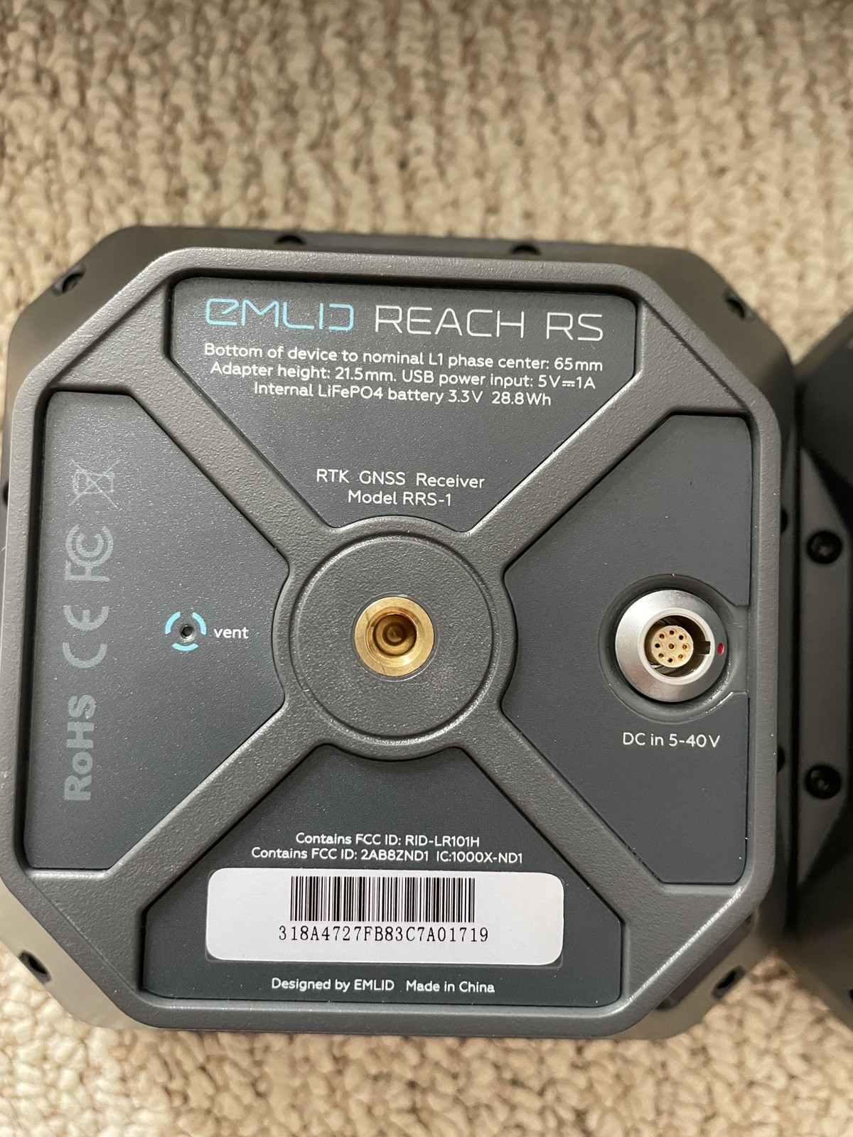Emlid Reach RS GNSS Receiver RTK GNSS Survey Kit Tested – SINGLE UNIT