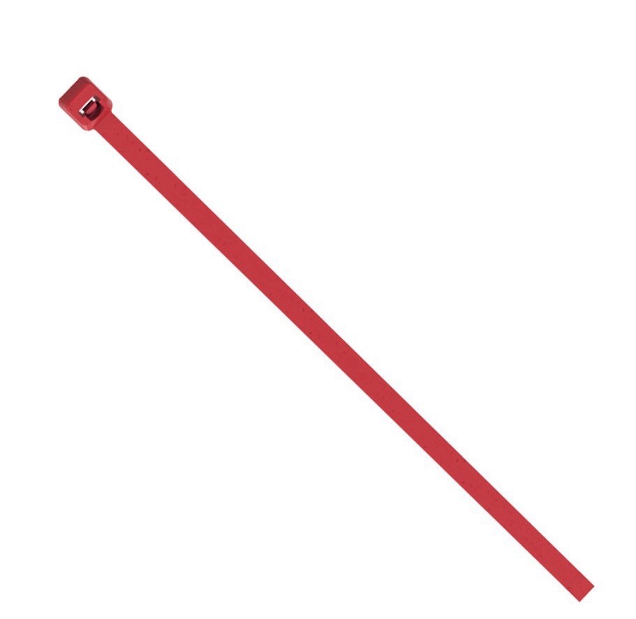 Panduit PLT2S-M2 Cable Tie, Locking, Military Spec, 7.4″L, Nylon 6/6, RED 1000pc