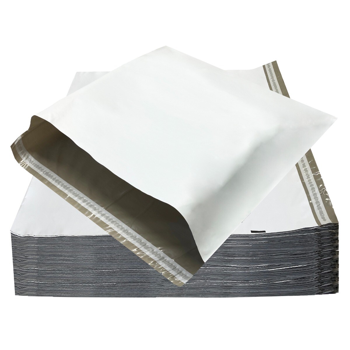 UOFFICE 500 Poly Mailers Bags per Pack 24 x 24″ – #8 Pouches Envelopes White Sel