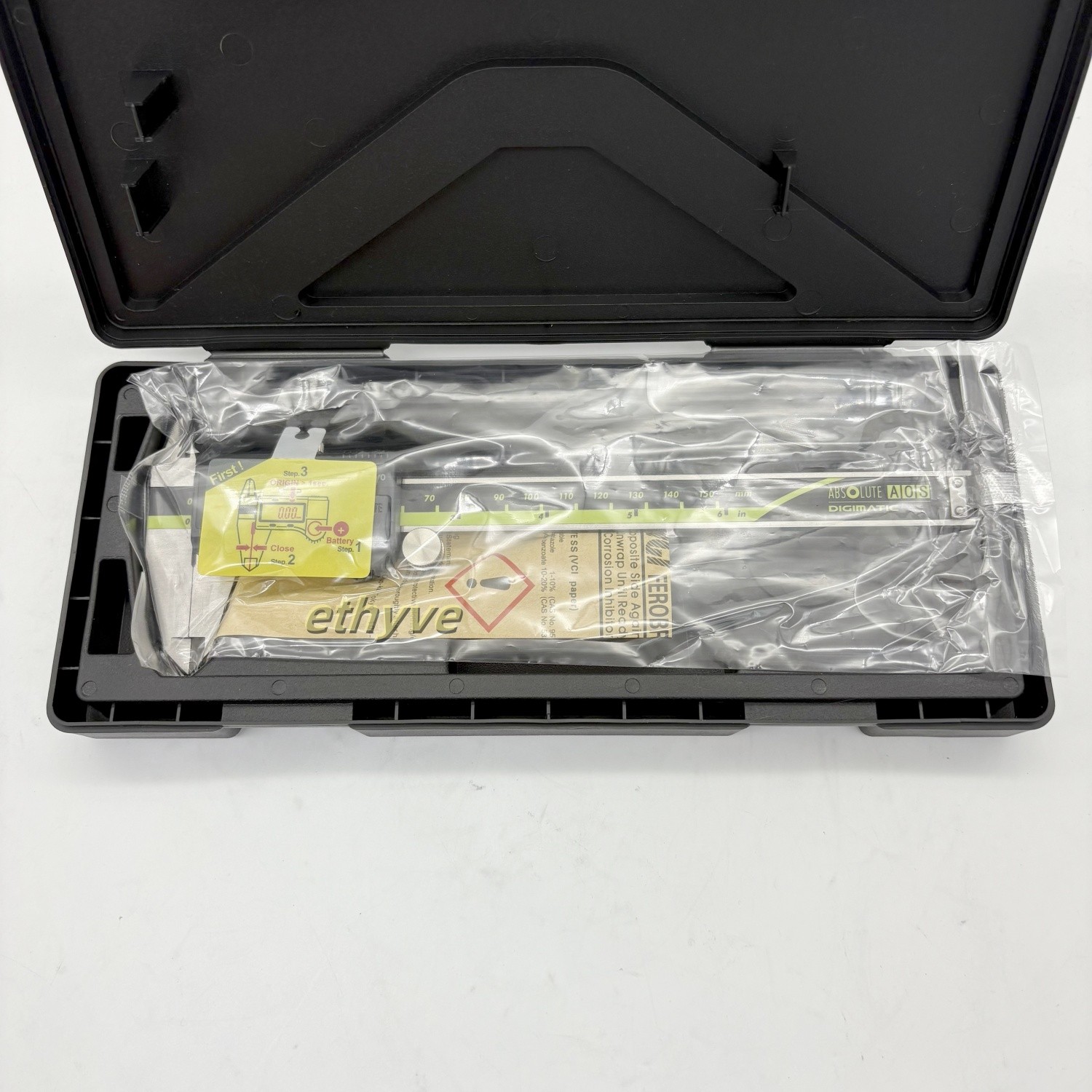 500-196-30 Mitutoyo Digital Caliper | 0-6″ (150mm) | Absolute Encoder | New US