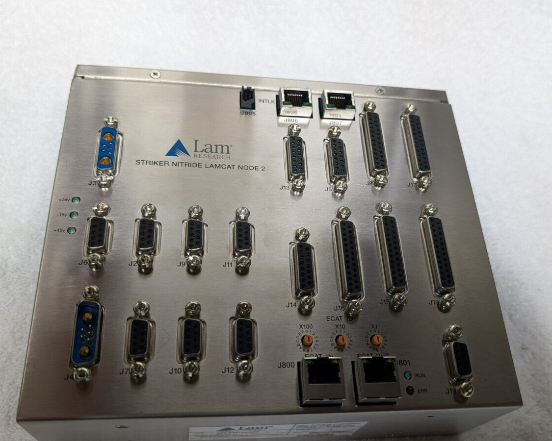 Lam Research Striker Nitride Lamcat Node 2 Control IP BOX 853-238123-207