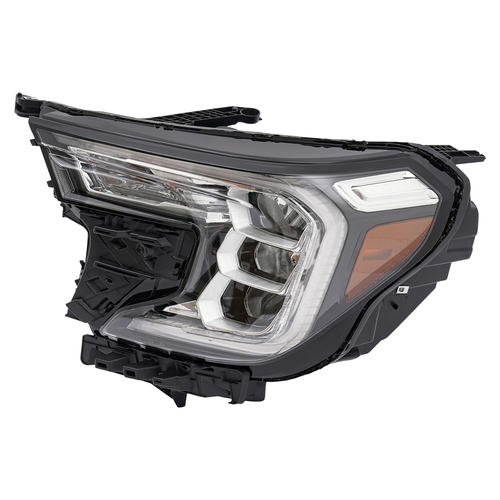 2022-2023 GMC Terrain LED Headlight Left Driver Side Black Housing Clear Lens