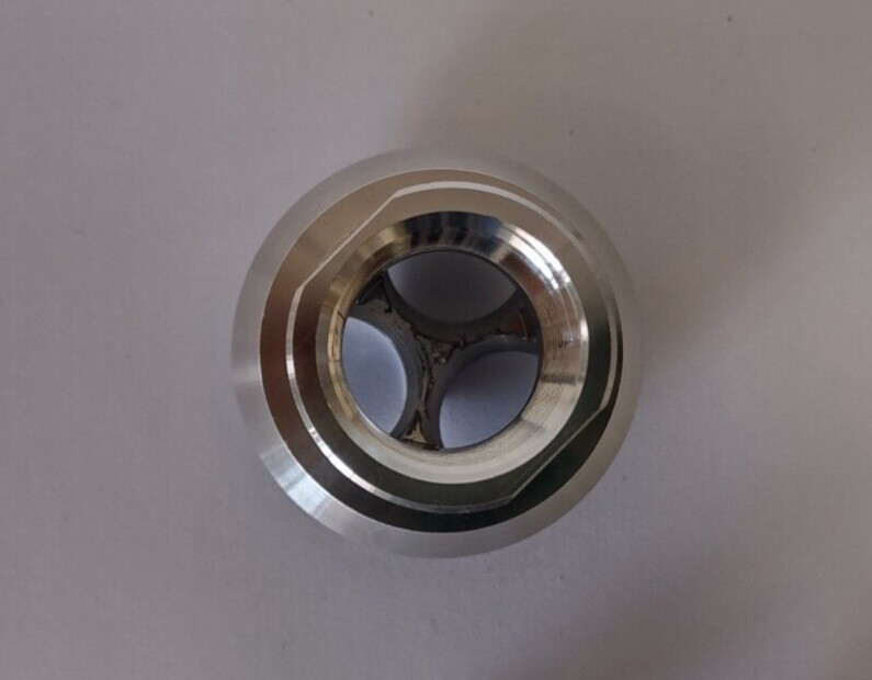 Aluminum manifold round 1 inlet 3/4″ NPT thread and 3 outlets 1/2″ NPT thread