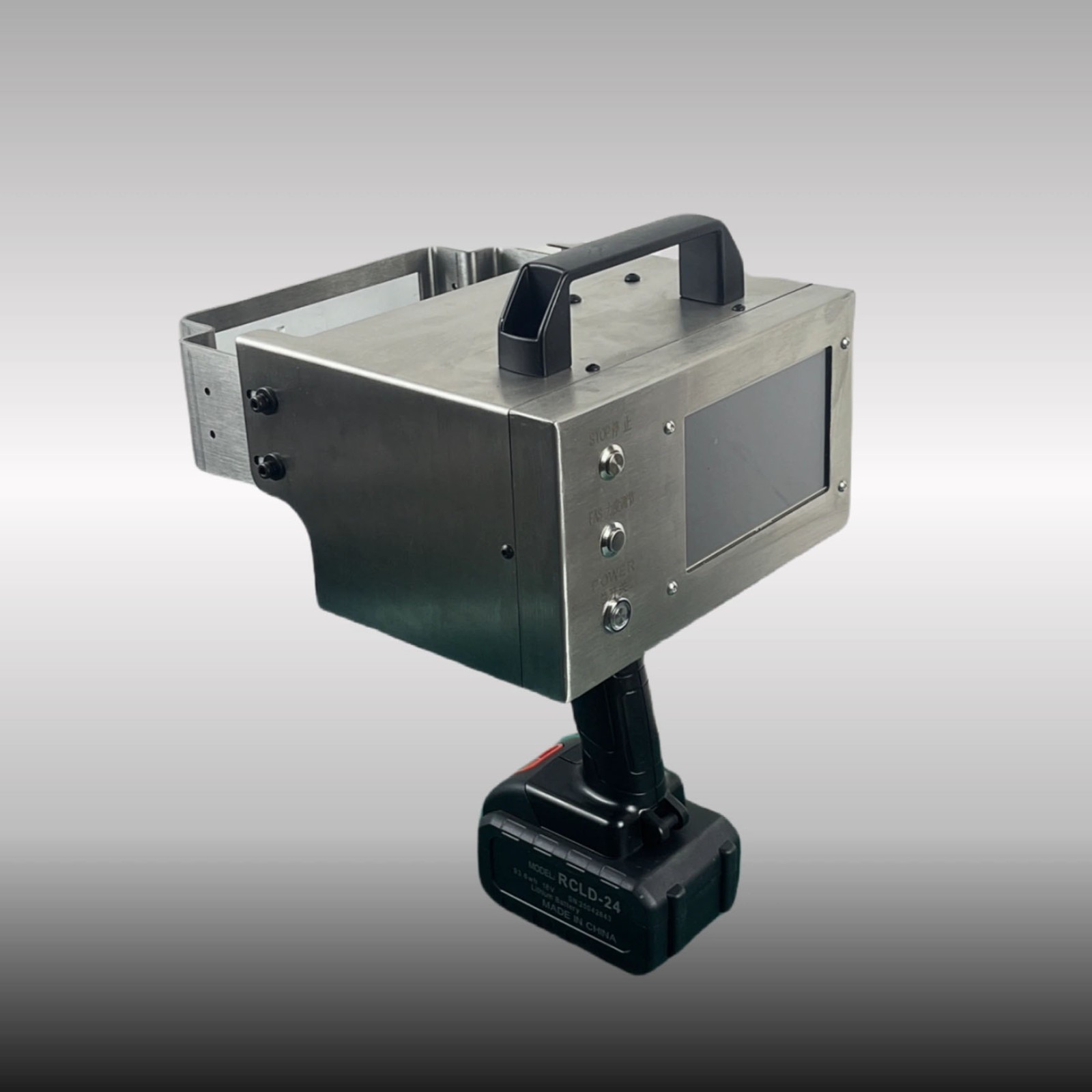 Handheld Dot Peen Marking Machine VIN Code Chassis Number Metal Printer 150*40MM