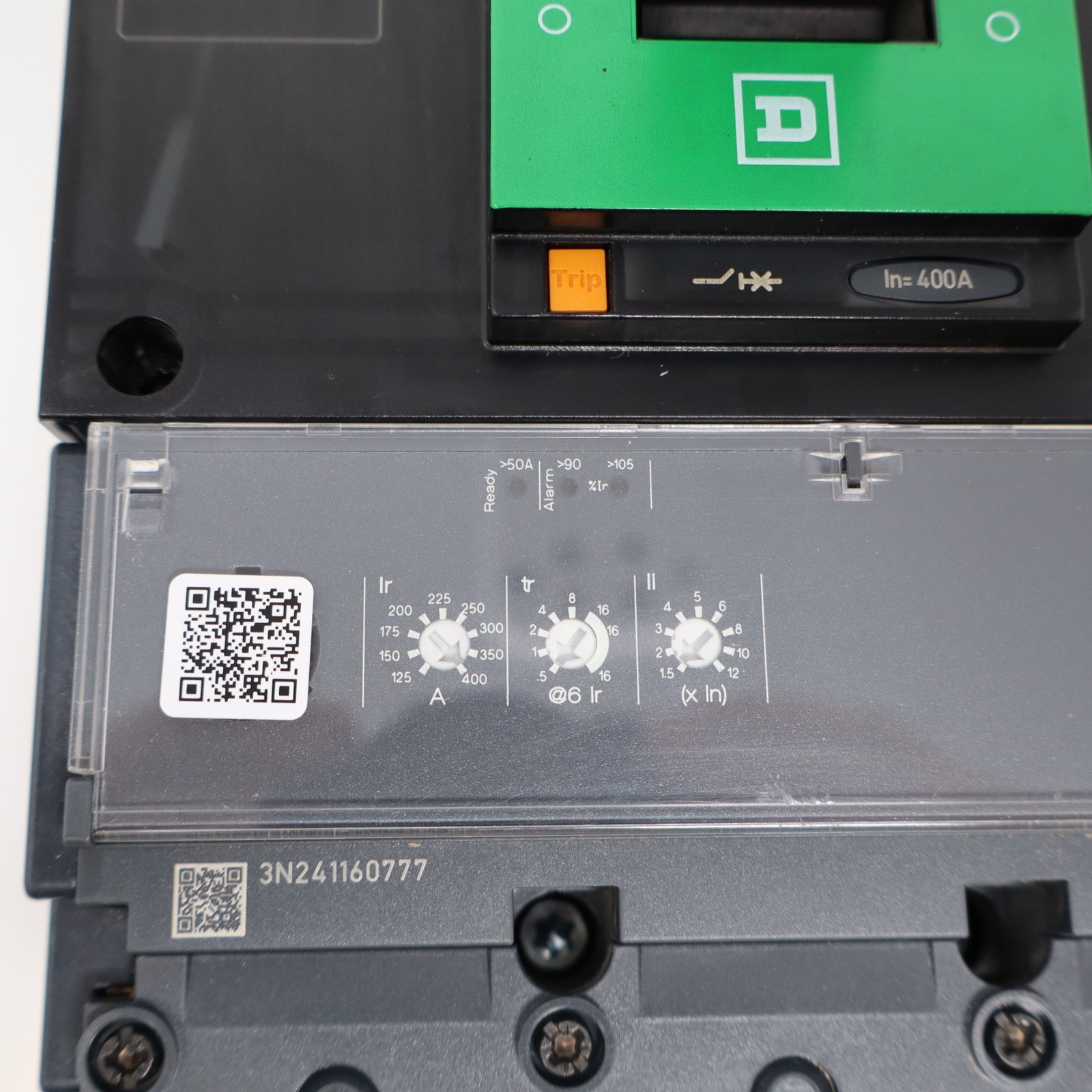 Square D PowerPact LG 400A Breaker LGA36400U31X 3 Pole