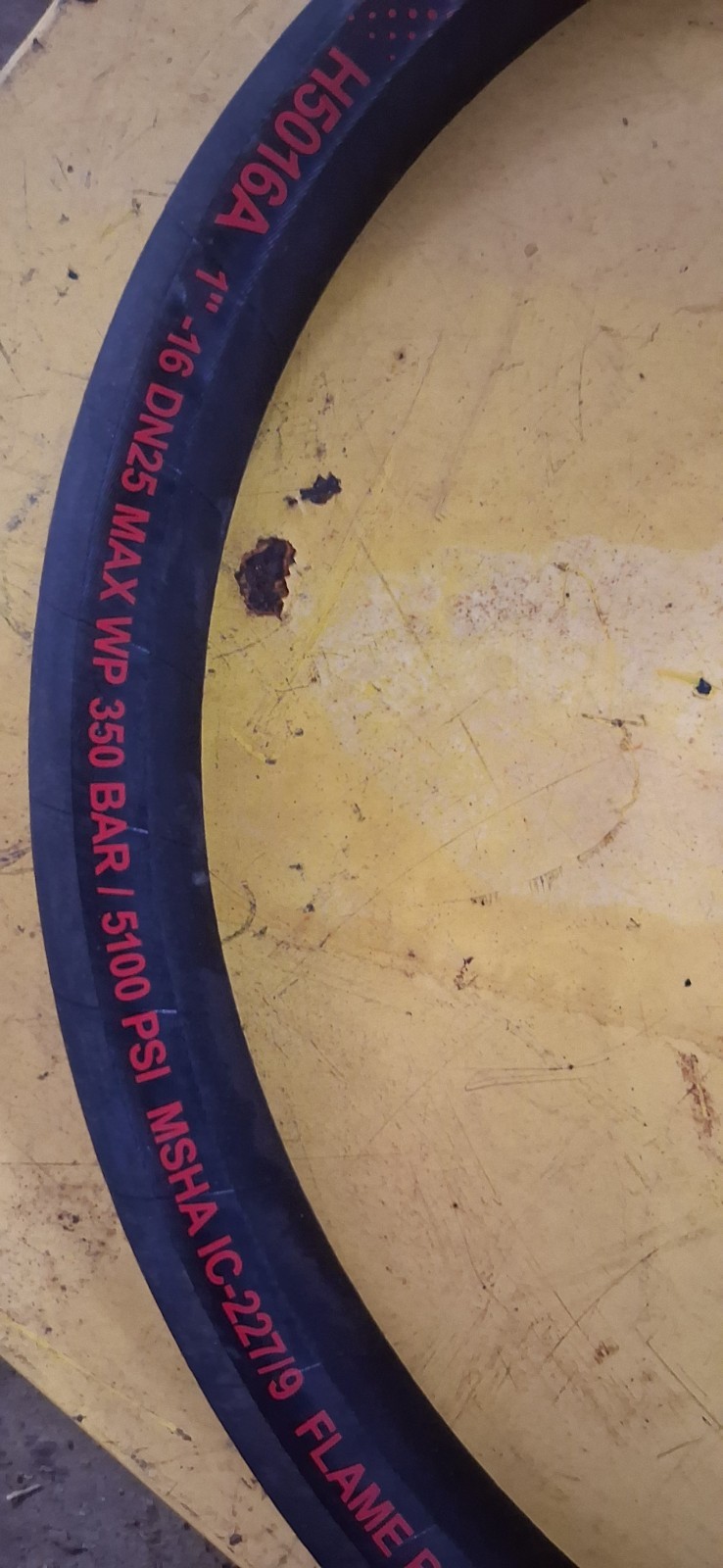 1″ 5100psi/350BAR Hydrolic Hose Double JIC 16-DN25