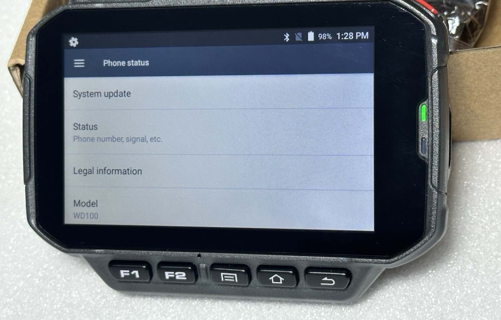 Unitech WD100-0AWRUMSG Wearable mobile computer scanner ANDROID 7.1 – FREE SHIP