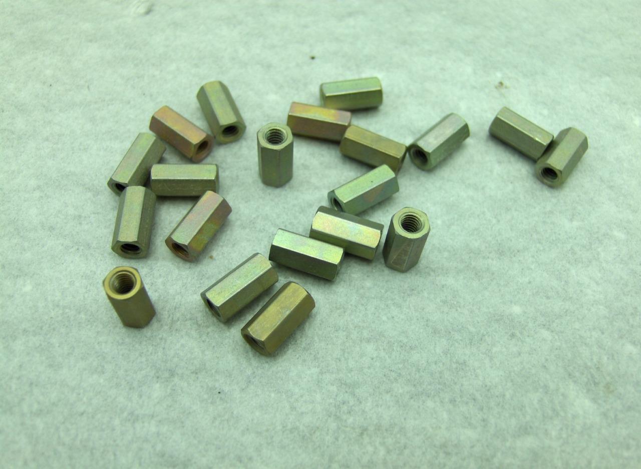20 Pieces Aluminum Standoff Spacer 1/2″ Long 1/4″ Hex 8/32 Continuous Thread