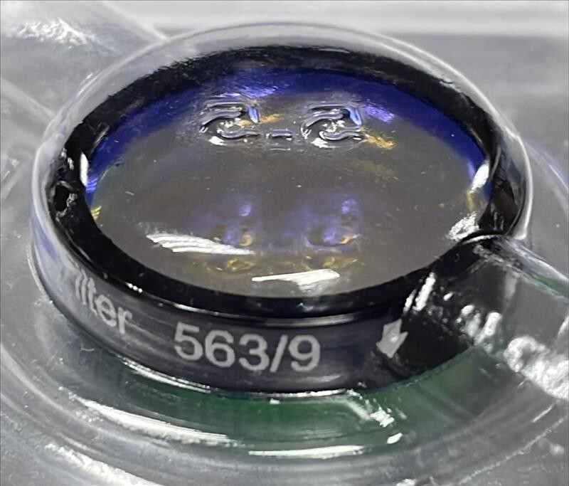 New SEMROCK FF01-563/9-25 BrightLine BANDPASS FILTER Single-Band IDEX FFF01-531