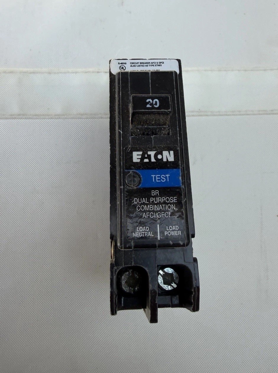 Eaton BRP120DF 20A Dual Function AFCI/GFCI Breaker Lot of 10