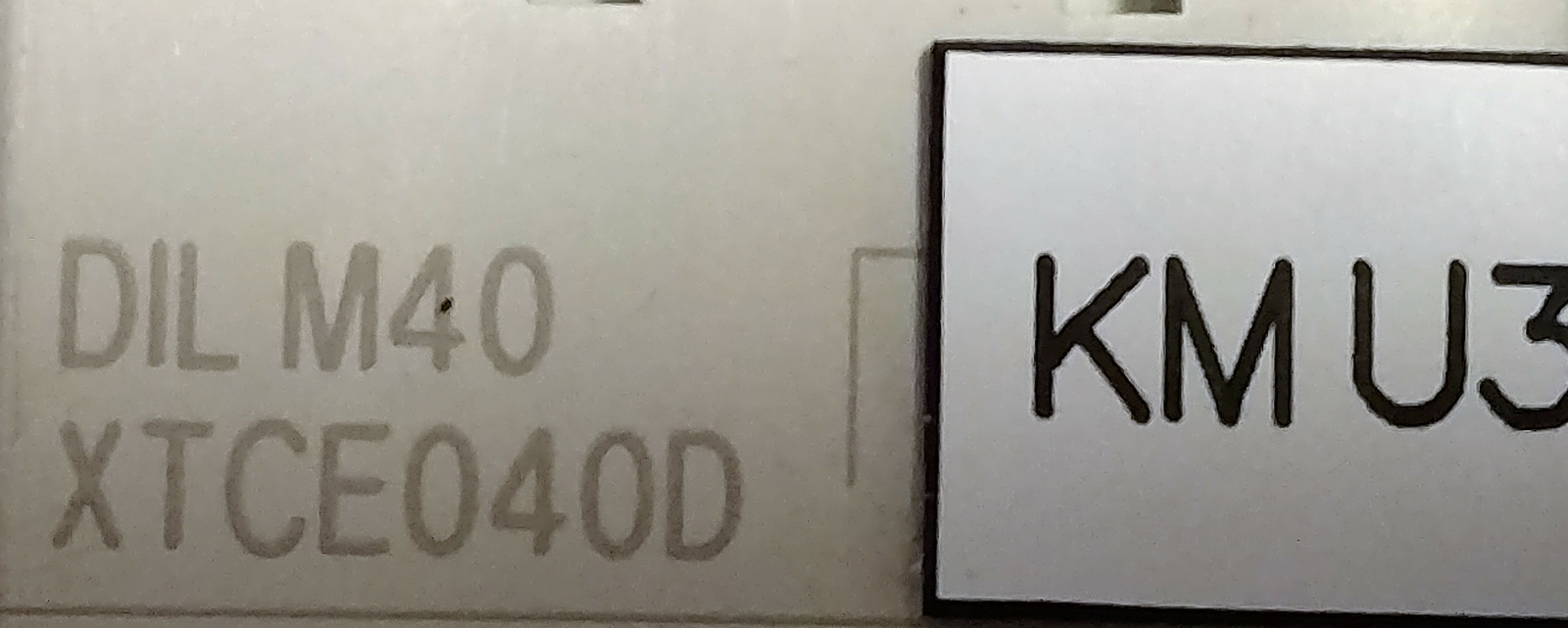 Eaton XTCE040DS1A Contactor