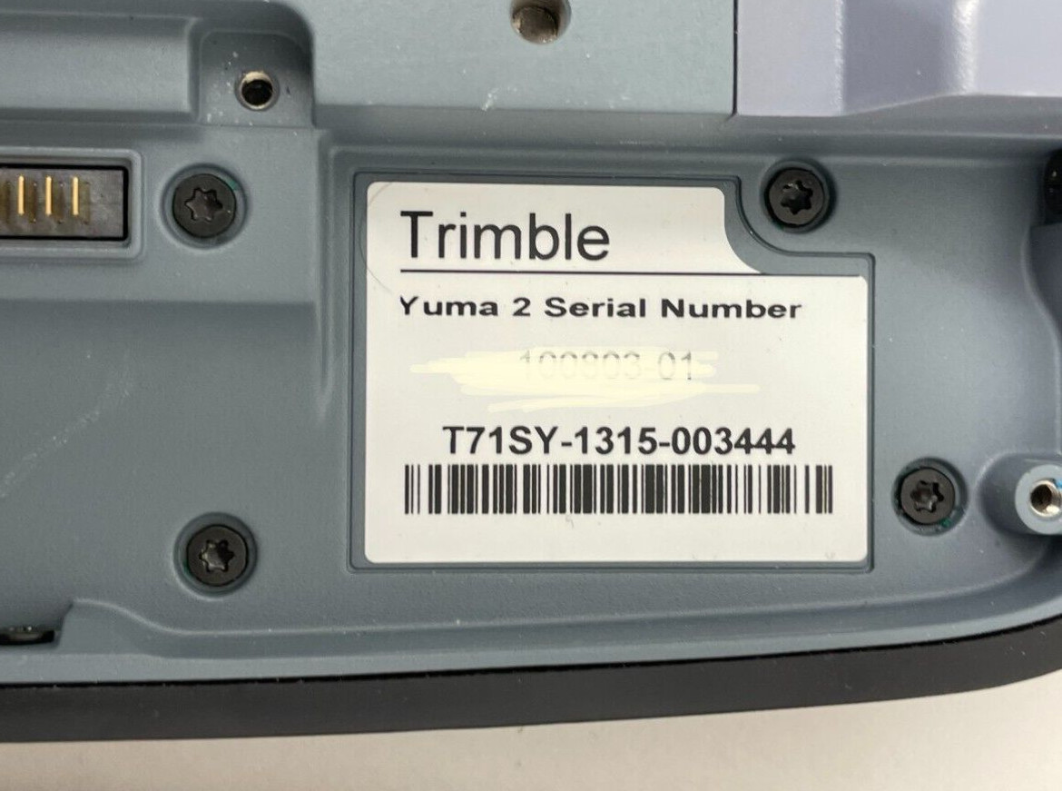 Trimble Yuma 2 Rugged 7′ Tablet Data Collector GPS WM7 Pro T71SY-1315-003444