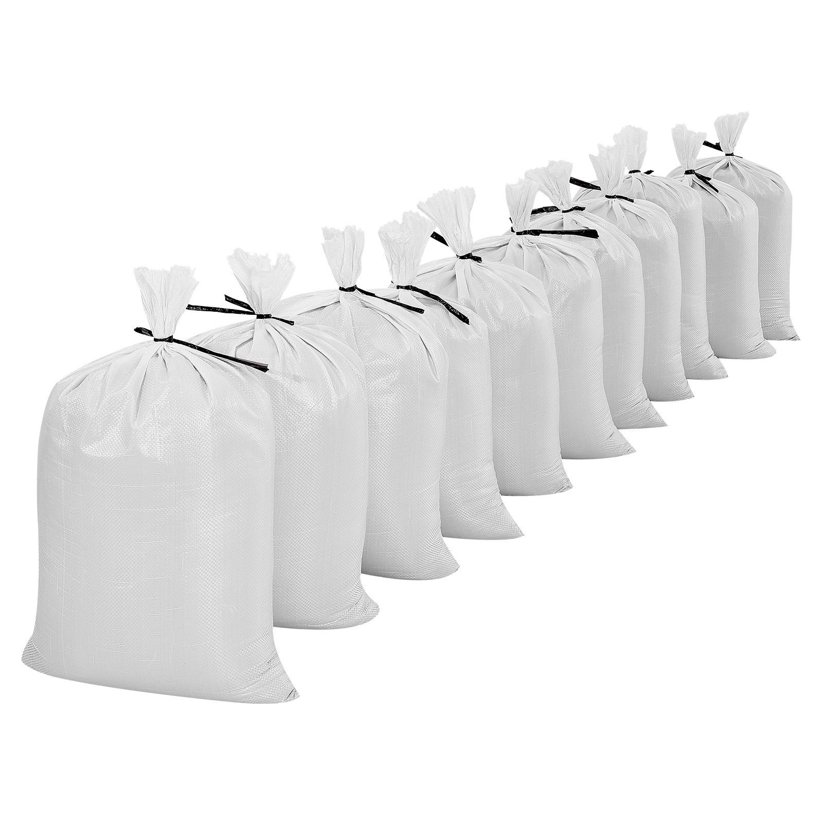 Uimoso Sandbags 50 100 200 300 500 1000 Pack 16″ x 26″ Durable Bag Capacity 50lb