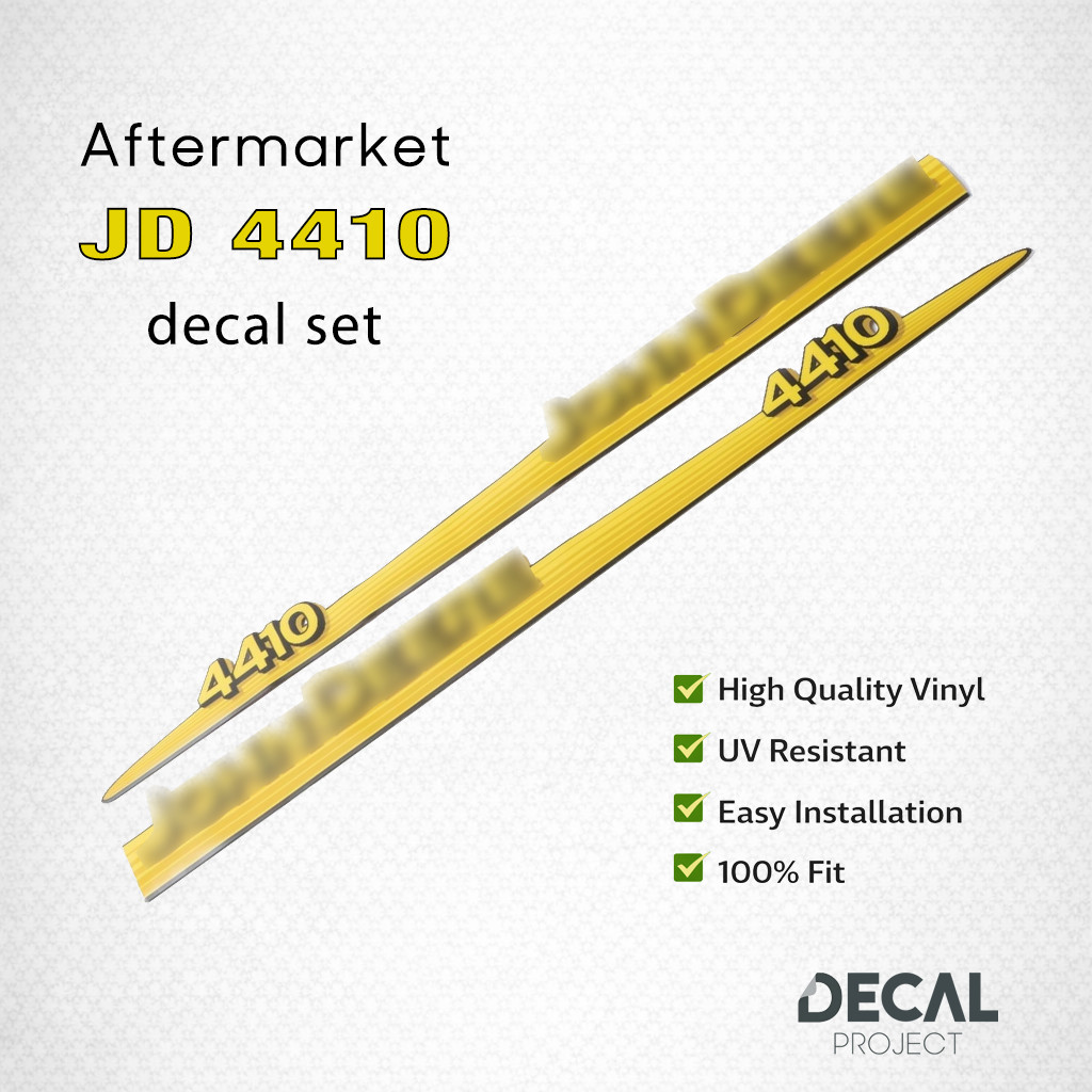 John Deere 4410 Compact Utility Tractor Decal Kit – Premium Restoration Stickers