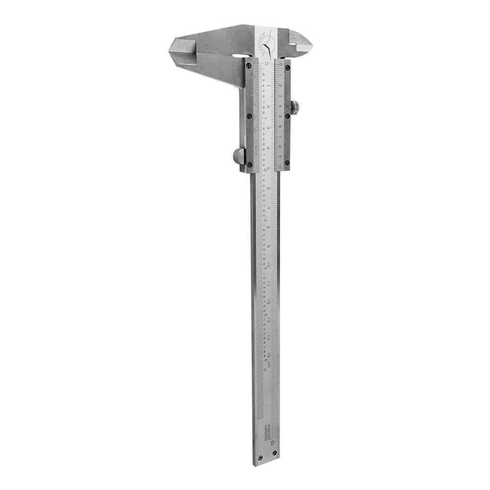 .001″/.02MM 6″ Precision Vernier Caliper Graduation Thumb Lock Hardened SS Steel
