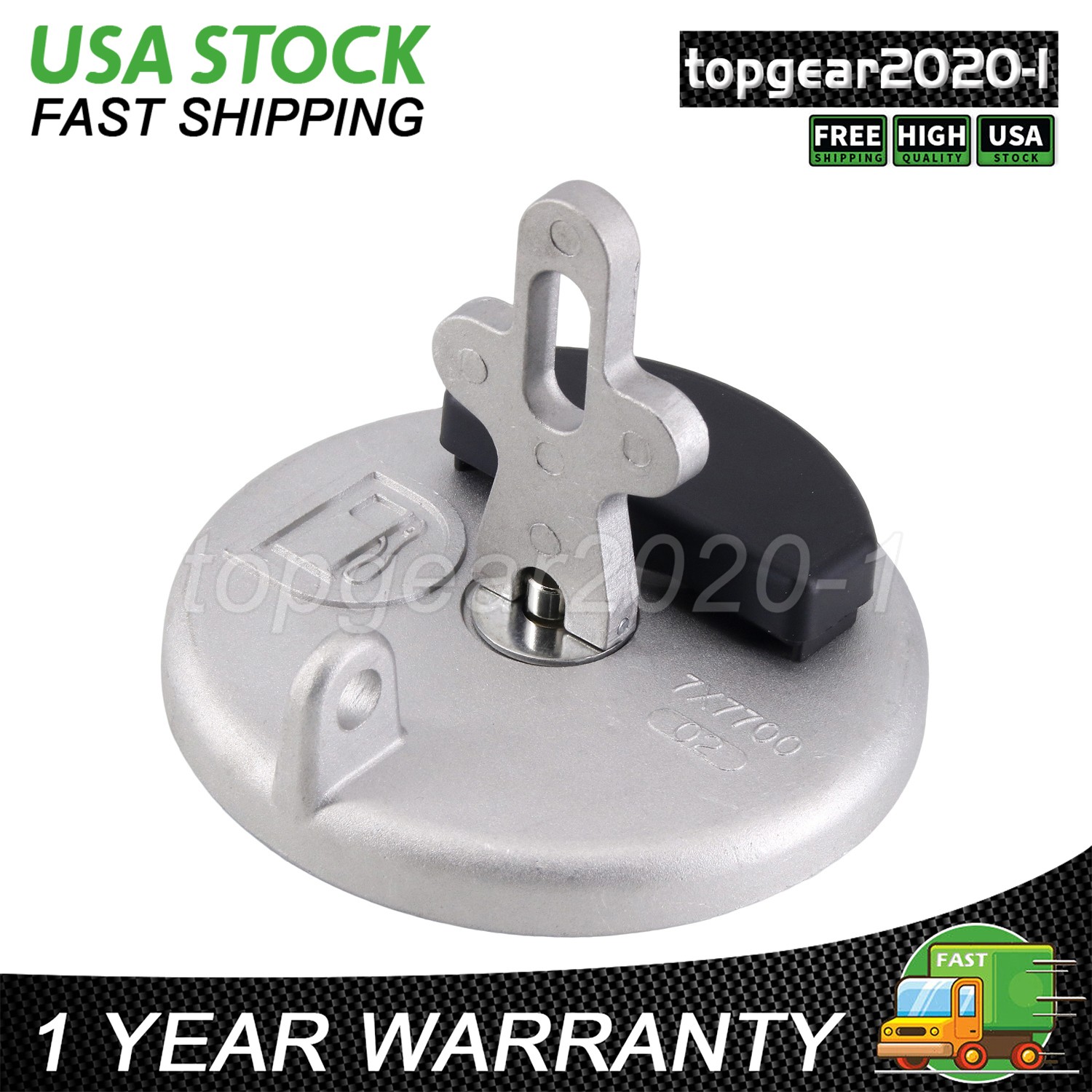 Locking Fuel Cap for Caterpillar Dozers D5G D5H D5M D5N D6E D6F D6G D6H D6M