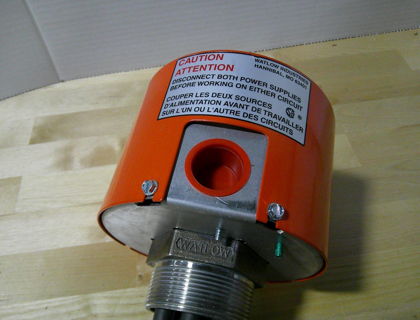 Watlow Screw Plug Immersion Heater BHN611C13S5A 4500W 480V 3PH NEW Old Stock