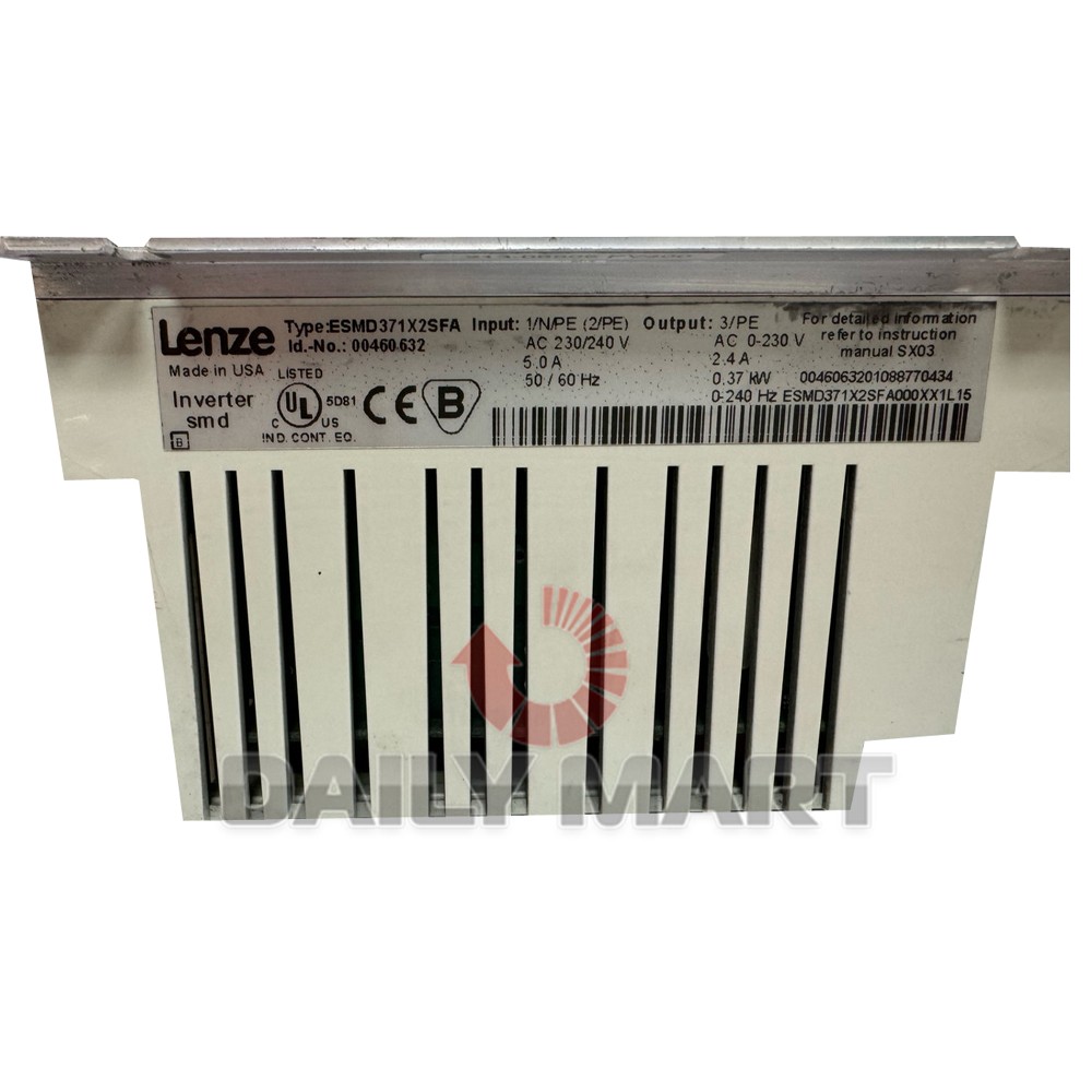 New In Box LENZE ESMD371X2SFA000XX2R21 Inverter 3.7KW