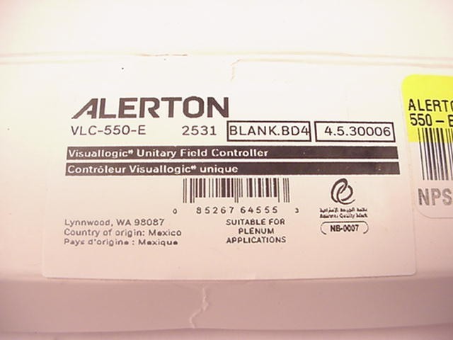 Alerton VLC-550-E Ships Same Day