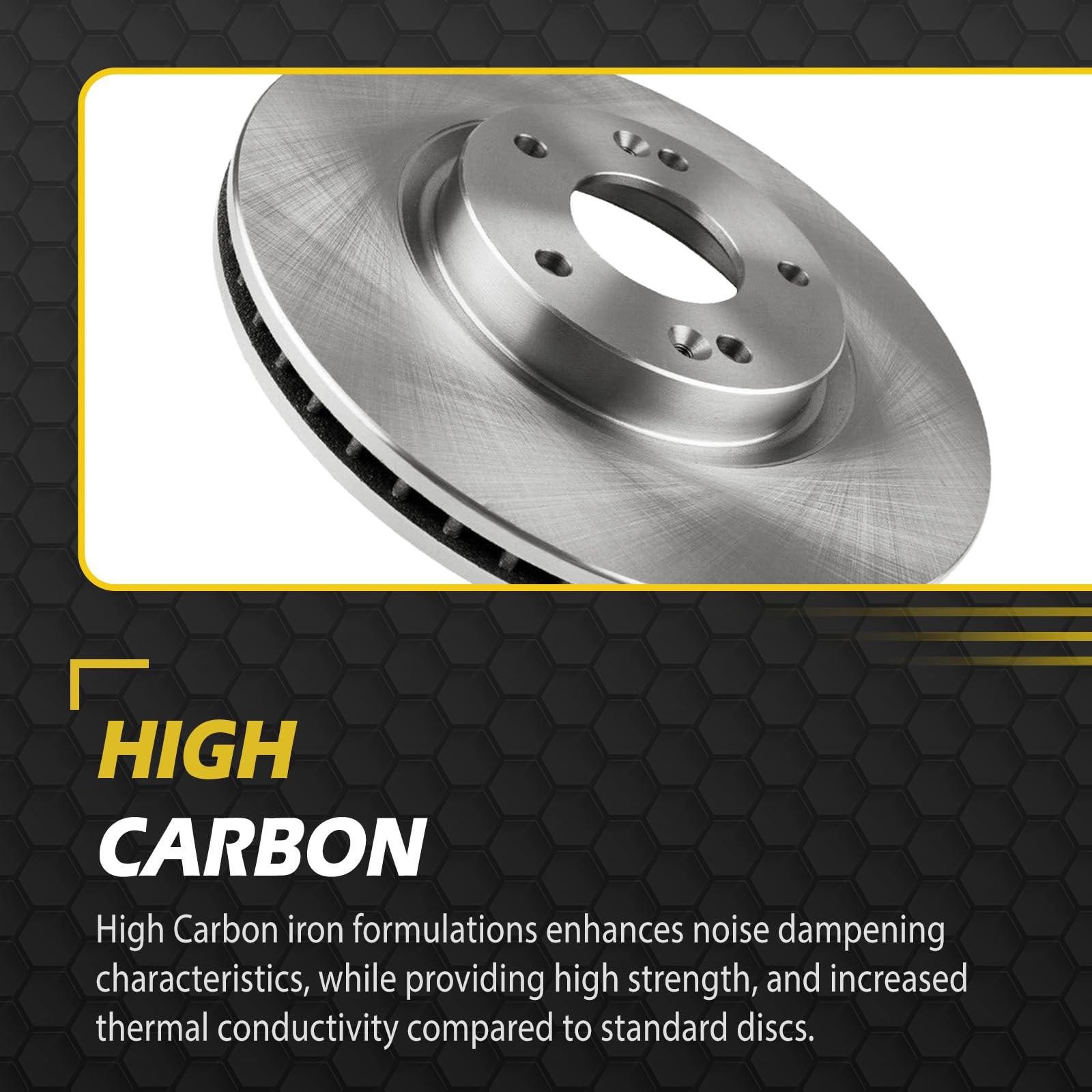 12.4 315mm Rear Vented Rotors Ceramic Pads Kit for Buick Allure LaCrosse Regal 5