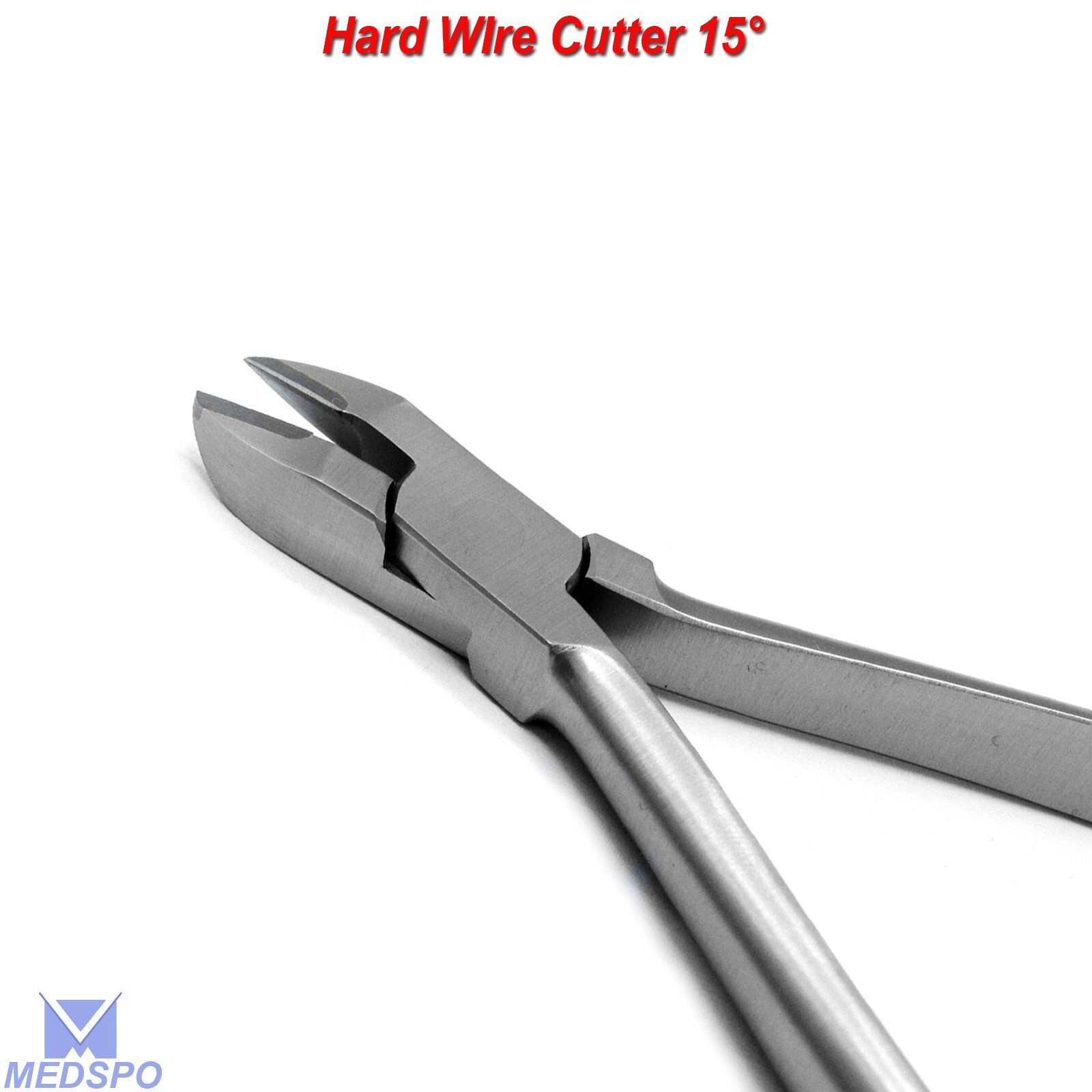 Orthodontic Ligature Hard Wire Cutter 15° Dental Ortho Braces Laboratory Pliers
