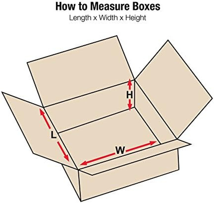 BOX USA Shipping Boxes Flat 36″L X 12″W X 4″H 20-Pack – Corrugated Cardboard Box