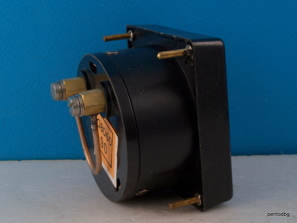 ANALOG PANEL AMPER METER WITH SHUNT DC 0-10A 2.5 % 4M31 BULGARIA NOS RARE