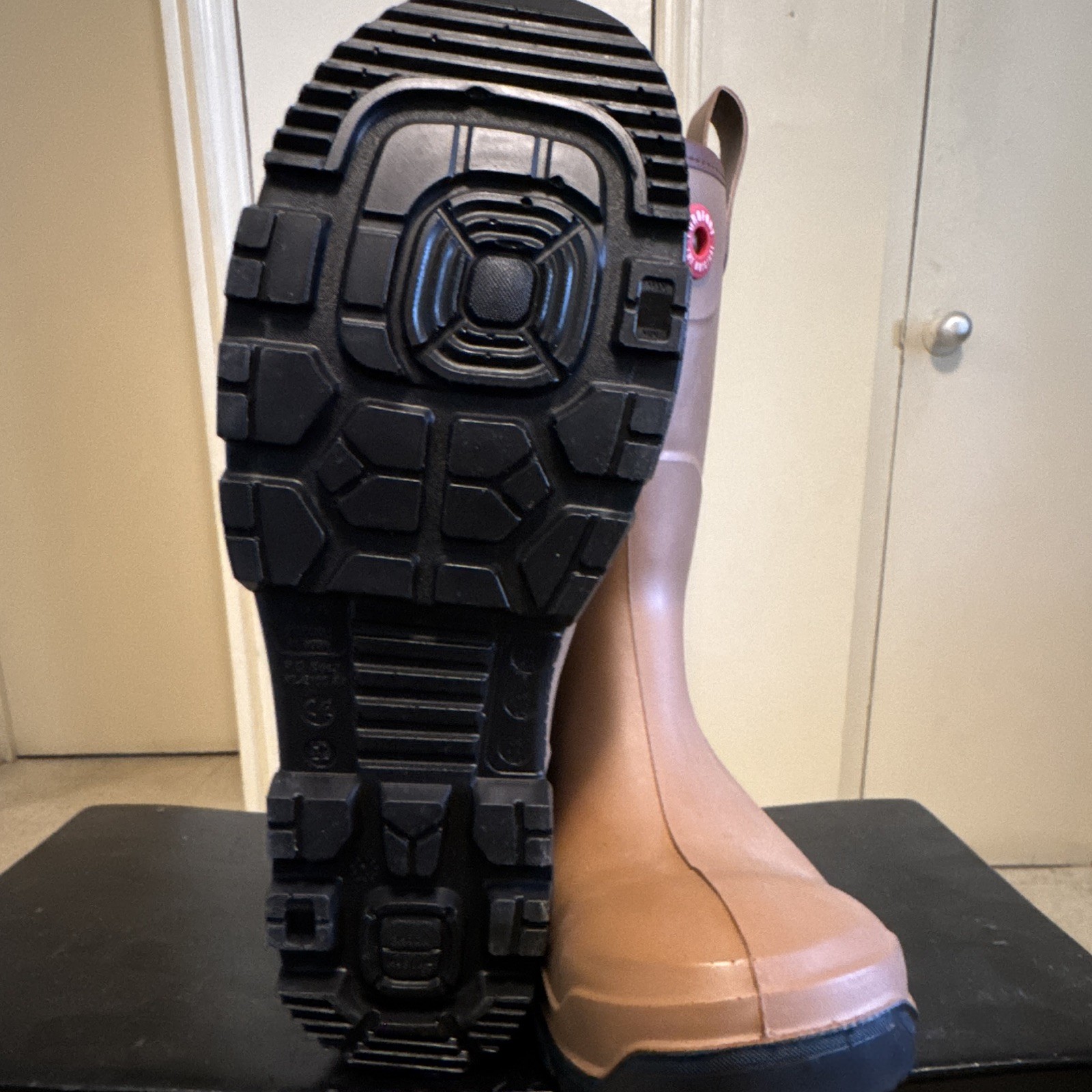 Dunlop Purofort RigPRO Waterproof Tan/Brown Work Boots Black Sole