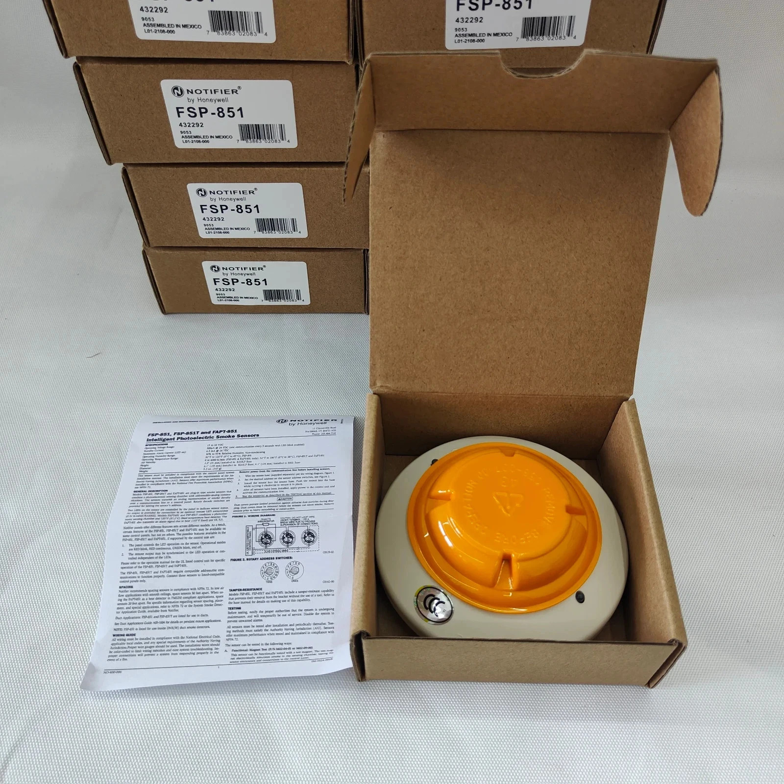 NEW NOTIFIER FSP-851 SMOKE DETECTOR FSP 851 FIRE ALARM
