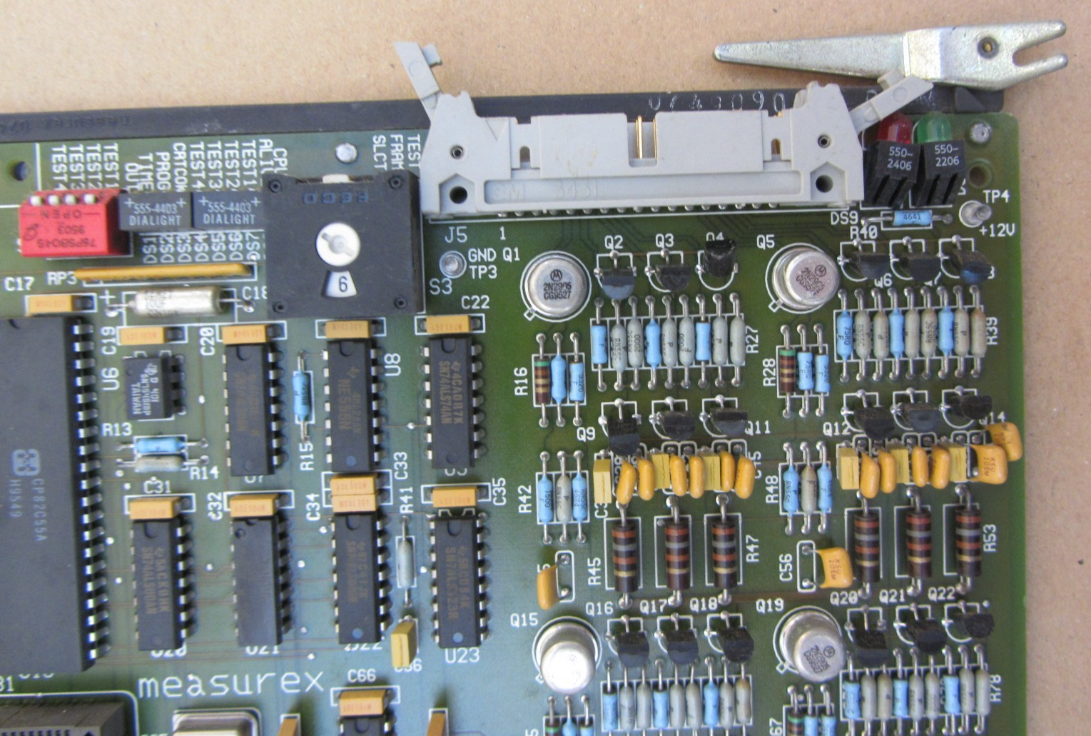 Honeywell Measurex Card, GP63, 05371400 REV H