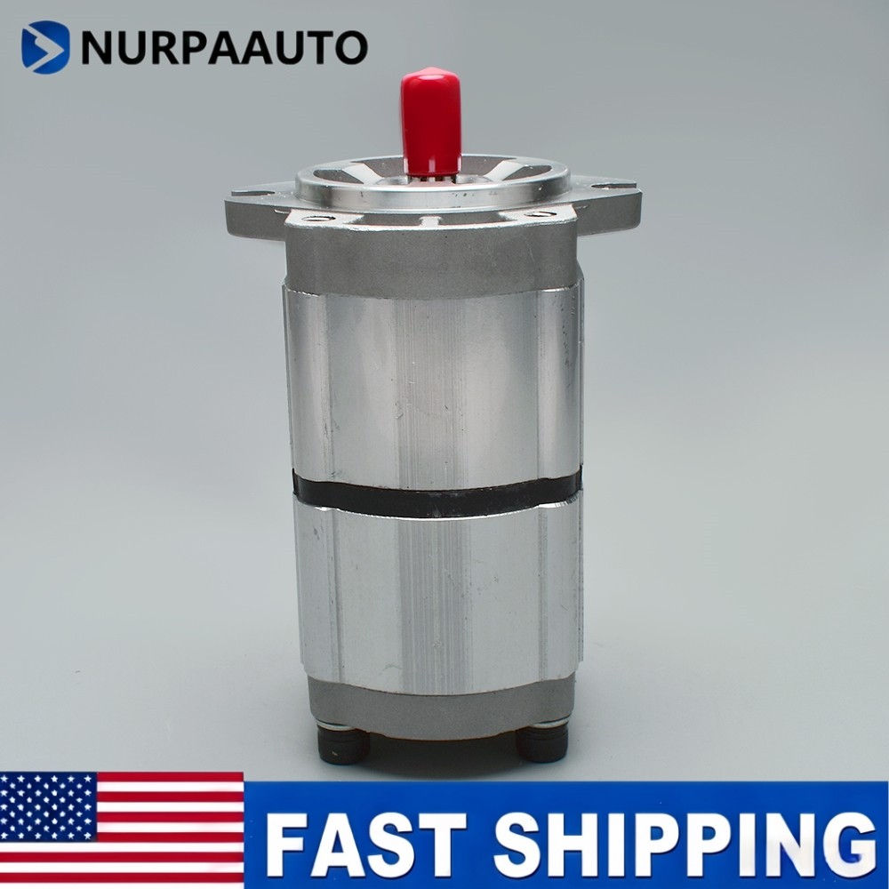PGP51088G3LP For AGT Hydraulic Pump Two-Section for Skid Steer Loader KTT23 New
