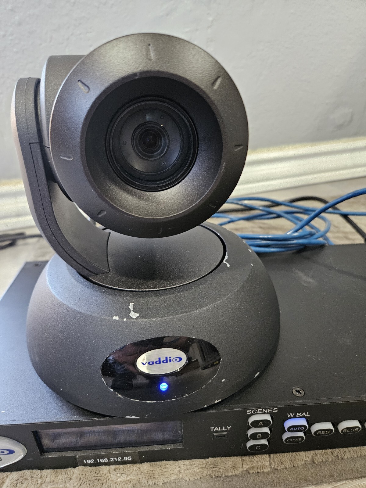 VADDIO ROBOSHOT 30 HD PTZ 998-9910-000 CAMERA BLACK ONLY Used Black