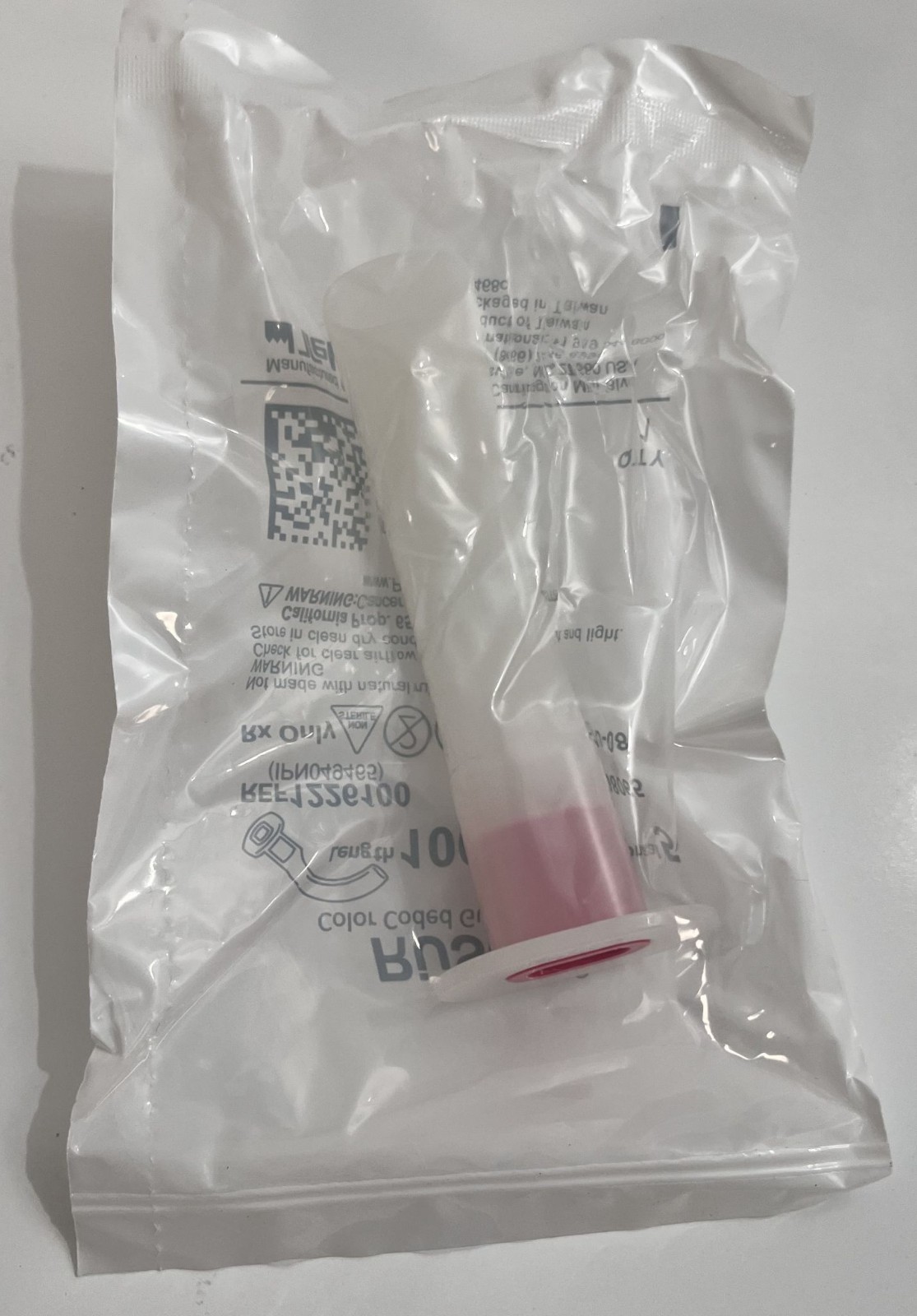 Teleflex Rusch Color Coded Guedal Airway 1226100 Size 5 100mm (Box of 50)