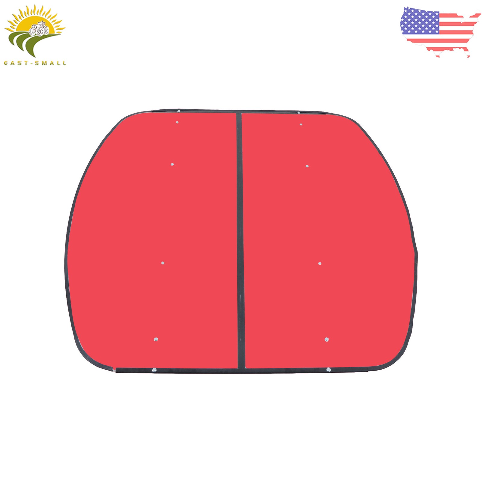 Tuff Top Tractor Canopy 52″ X 52″ For John Deere 2″ x 2″ or 2″ x 3″ ROPS Red