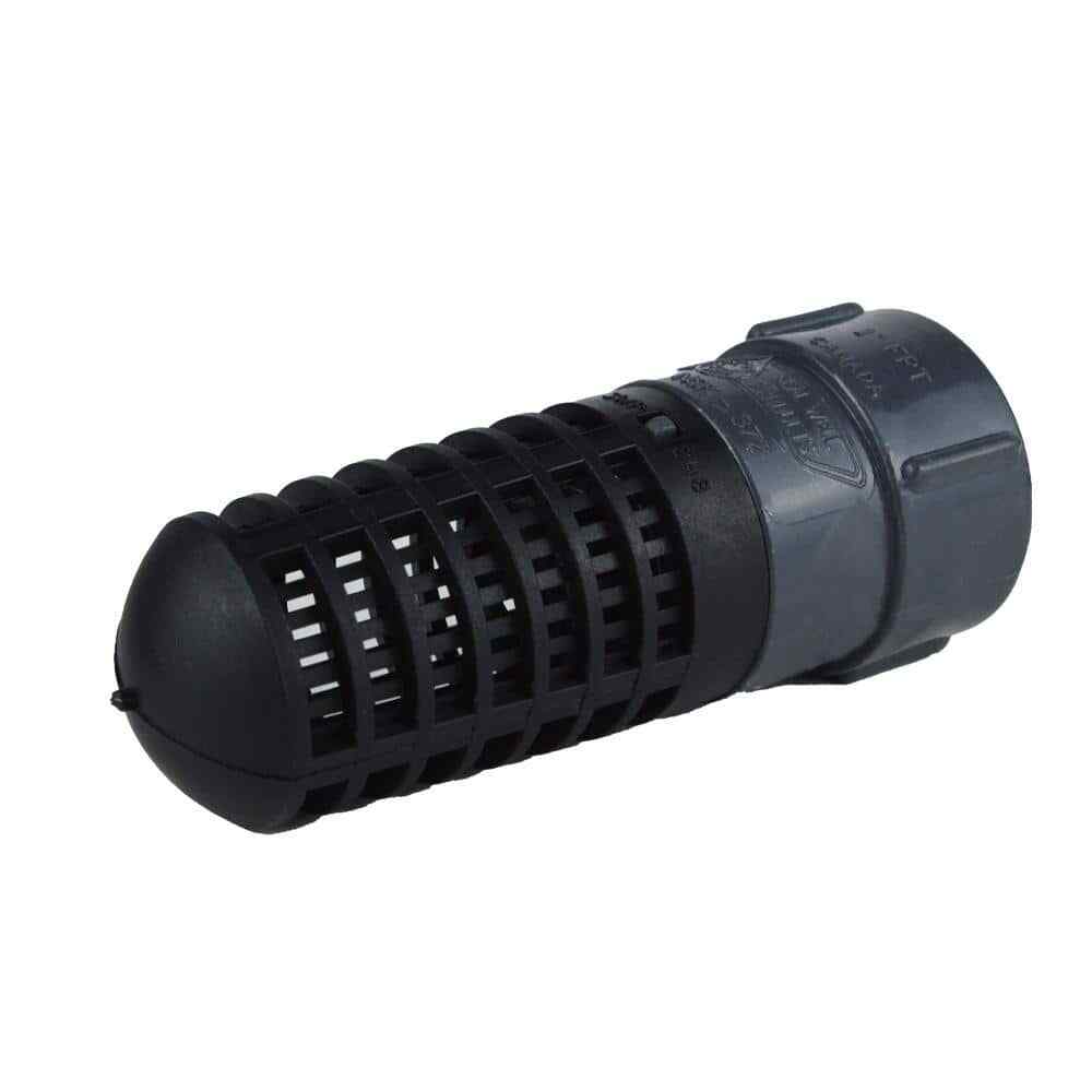 1 In. Plastic Foot Valve Works with jet and centrifugal pumps