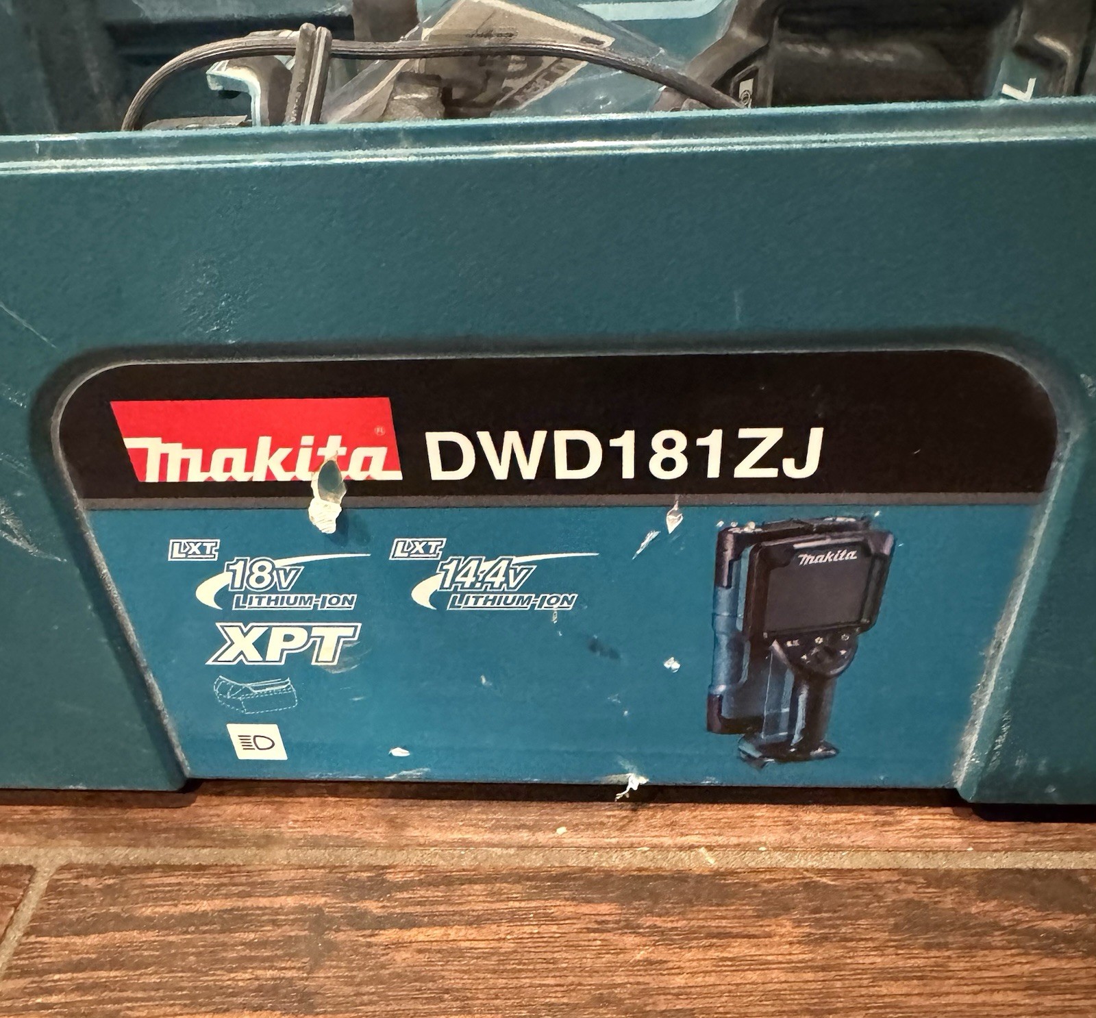 Makita DWD181ZJ 18V LXT Lithium‑Ion Cordless Multi‑Surface Scanner Kit Complete