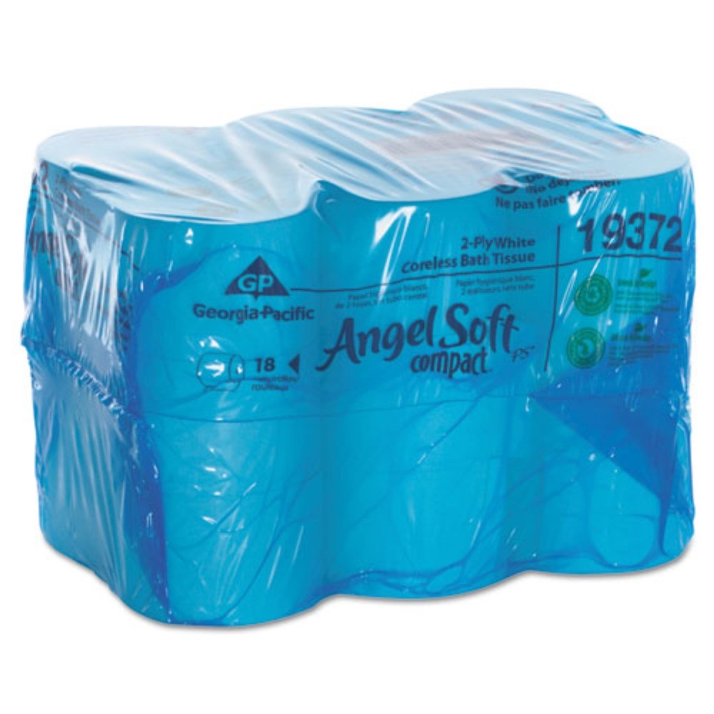 Georgia Pacific Professional 19372 Coreless 2 Ply Bath Tissue – WHT (18/CT) New