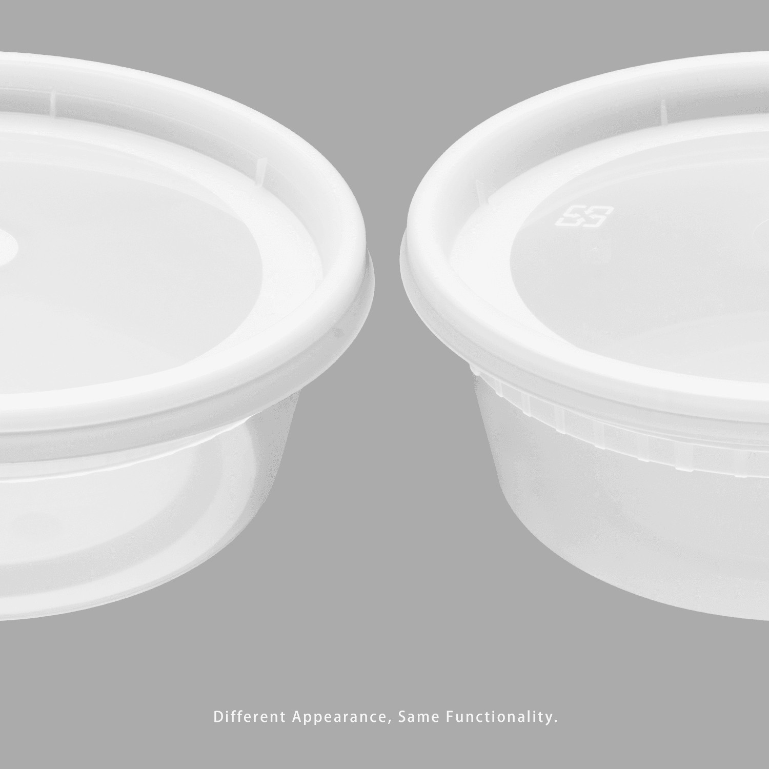 Karat 8oz PP Plastic Injection Molded Deli Containers & Lids – 240ct,FP-IMDC8-PP