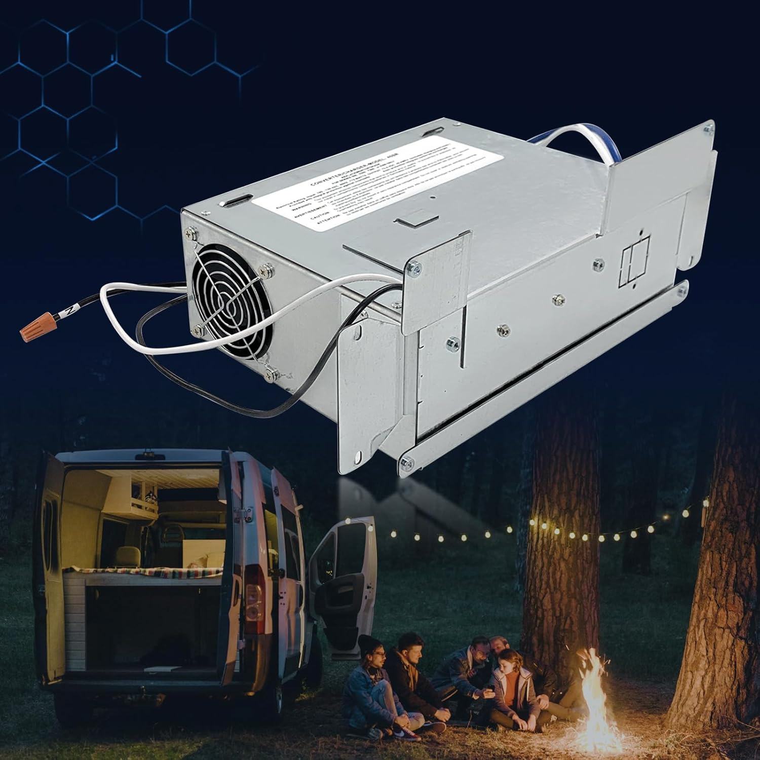 45 Amp RV Power Converter/Charger for P-Arallax & Magne-Tek 7345