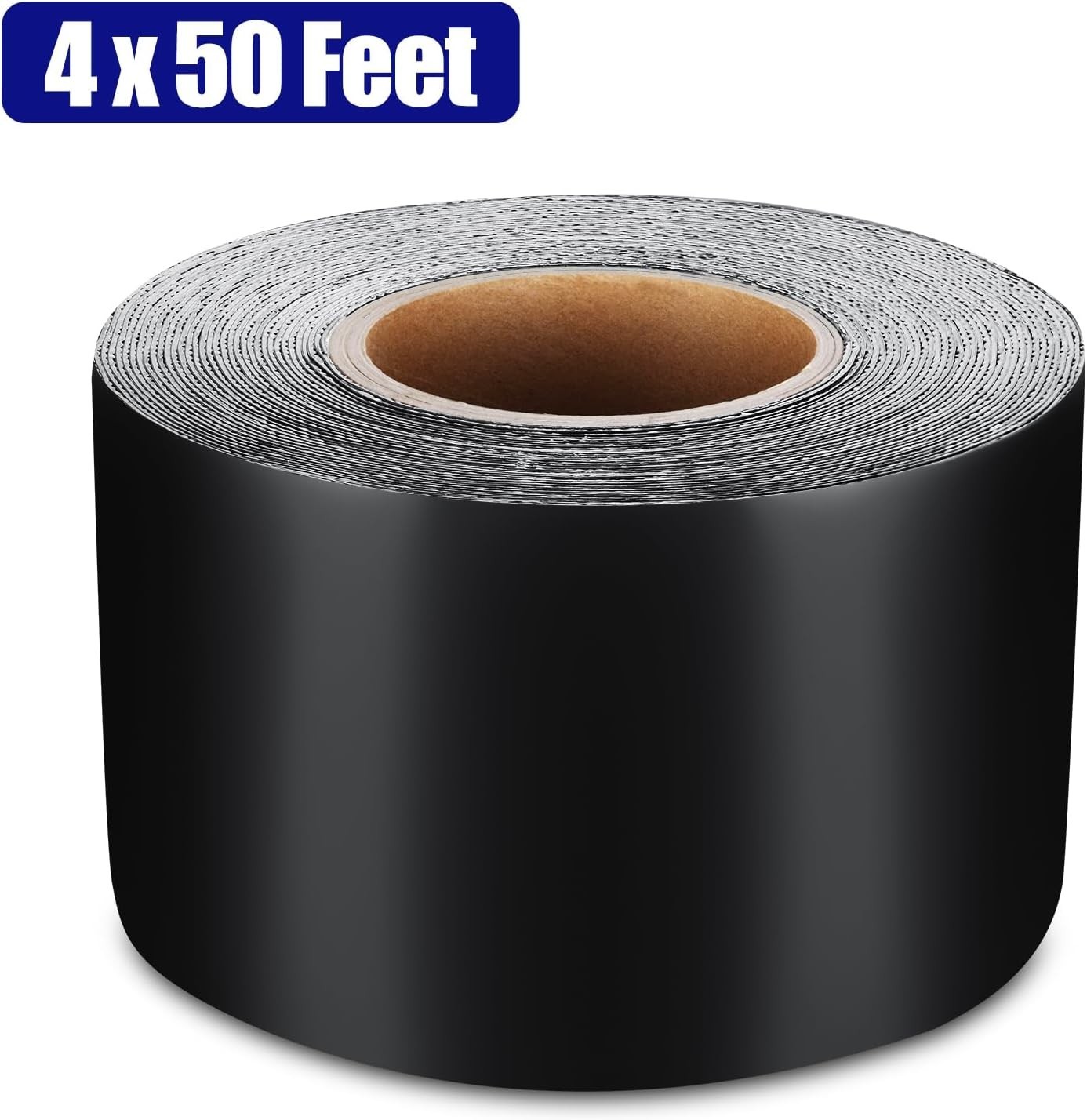 Butyl Sealant Tape 4″ x 50′ Black, Waterproof RV Roof Tape, UV & Weatherproof