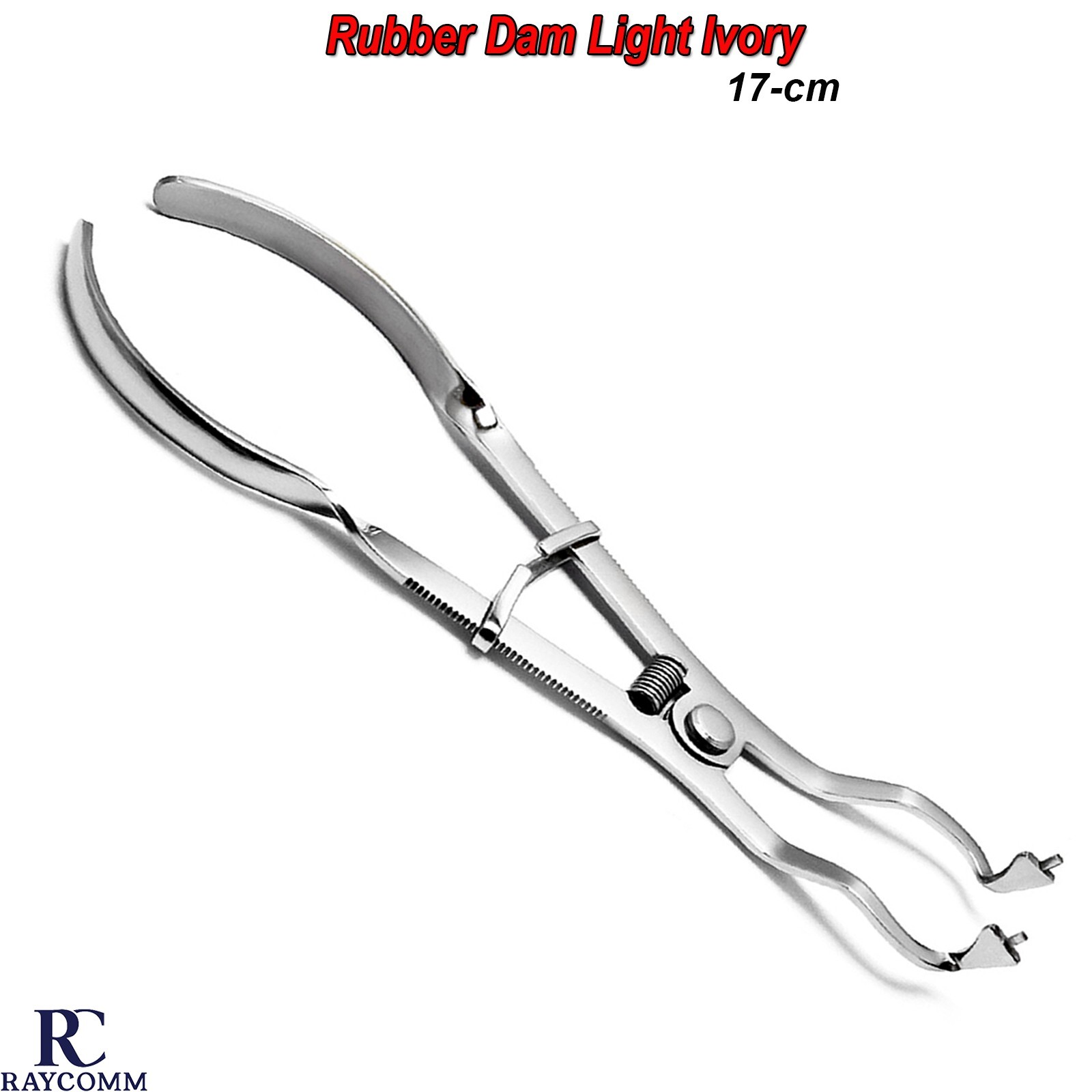 Dam Clamp Forceps Light Weight Dental Ivory Rubber Restorative Endo Instruments