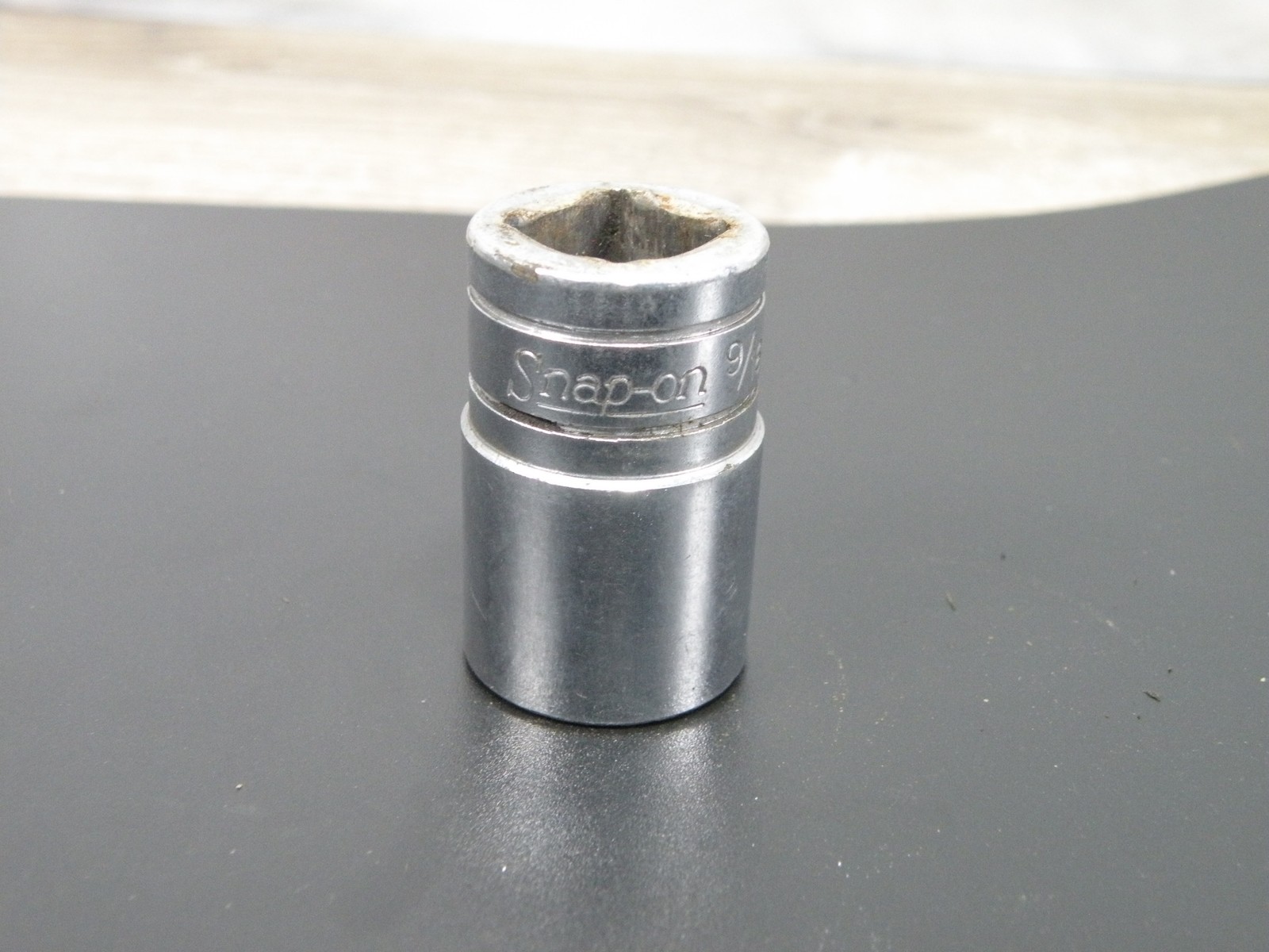 Snap-on 9/16″ Standard Socket 8-Point SW 418 USA 1/2″ Drive